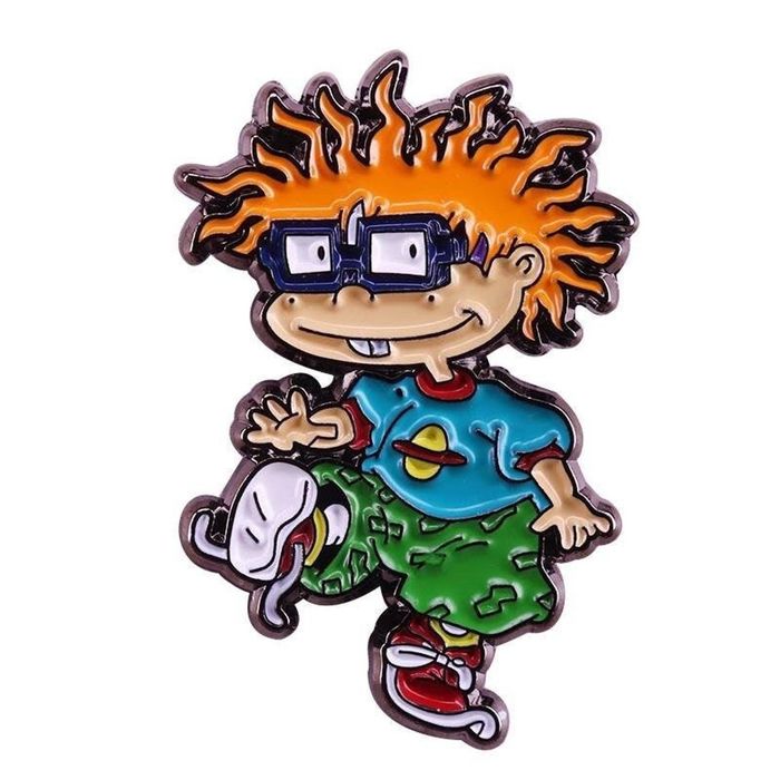 Enamel Rugrats Nickelodeon Chuckie Finster Enamel Pins 378 Grailed