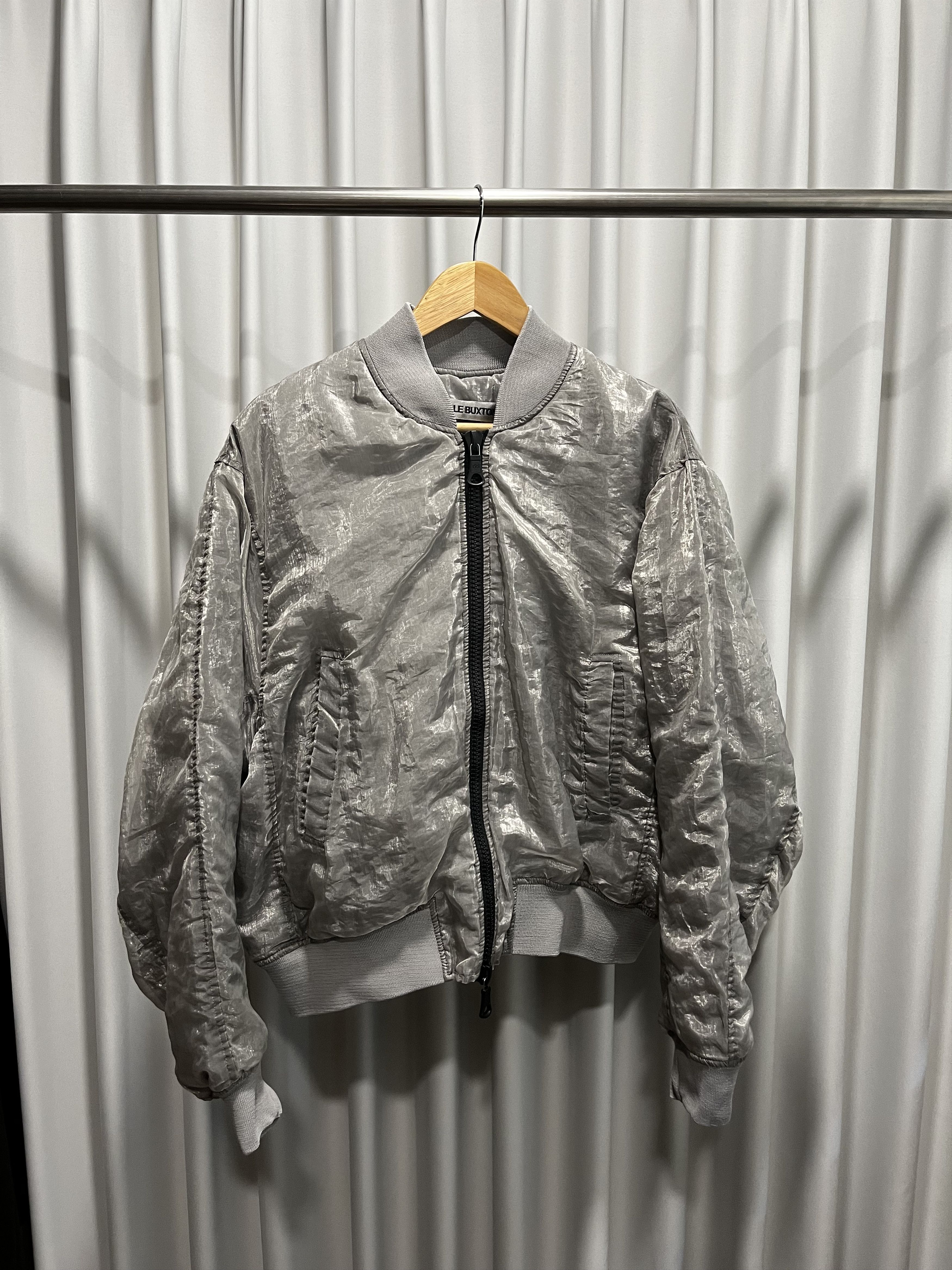 Cole Buxton Organza Bomber Jacket Size US M / EU 48-50 / 2 - 1 Thumbnail