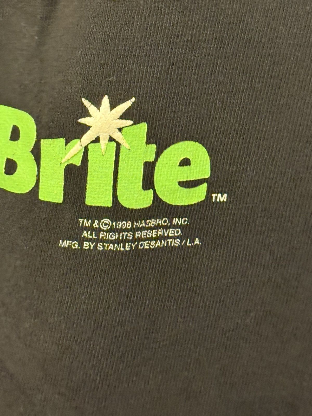 Vintage Vintage 1996 Lite-Brite Clown Tee – Stanley Desantis Ringer Size US L / EU 52-54 / 3 - 4 Thumbnail