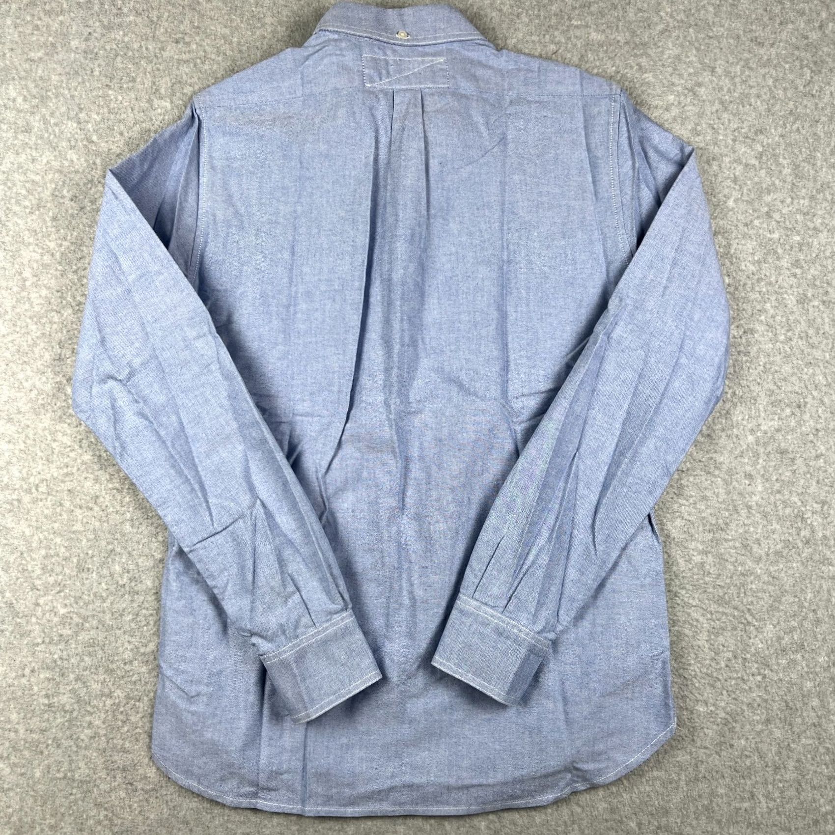 Rogue Territory Rogue Territory RGT Button-Up Shirt Long Sleeve Blue USA Made Oxford Mens Medium Regular Size US M / EU 48-50 / 2 - 2 Thumbnail