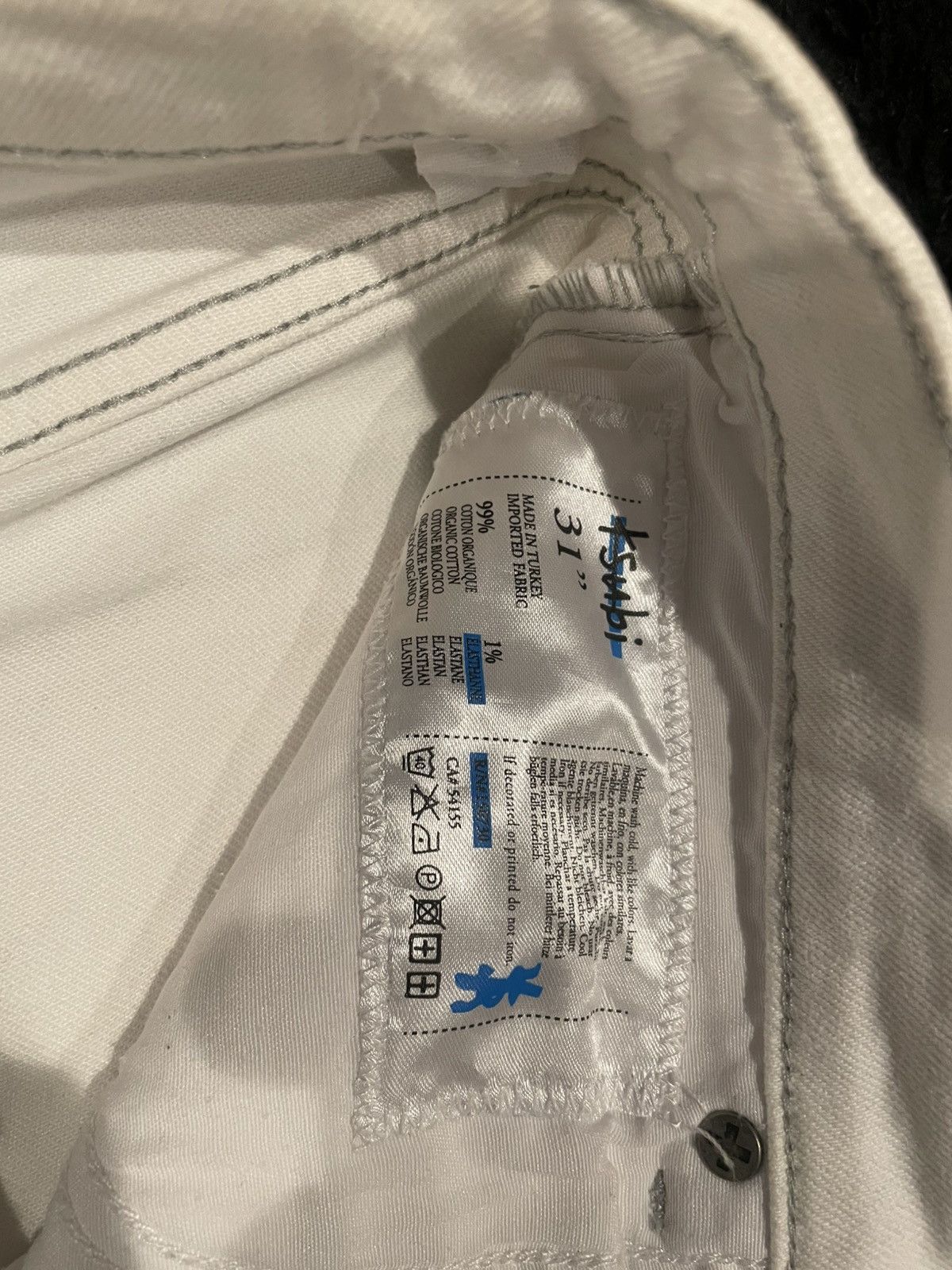 Ksubi Mens White Ksubi Sz :31 Size US 31 - 4 Thumbnail