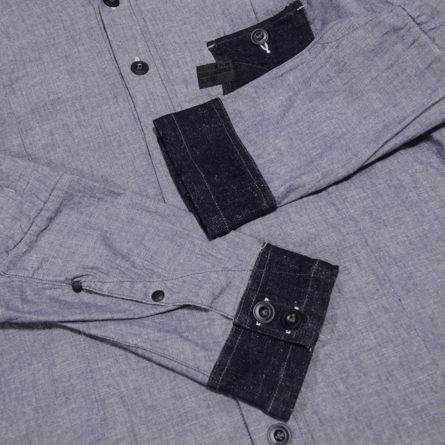 G-Star G-star Raw Comic Denim Shirt Overshirt Size M Blue Size US M / EU 48-50 / 2 - 7 Thumbnail