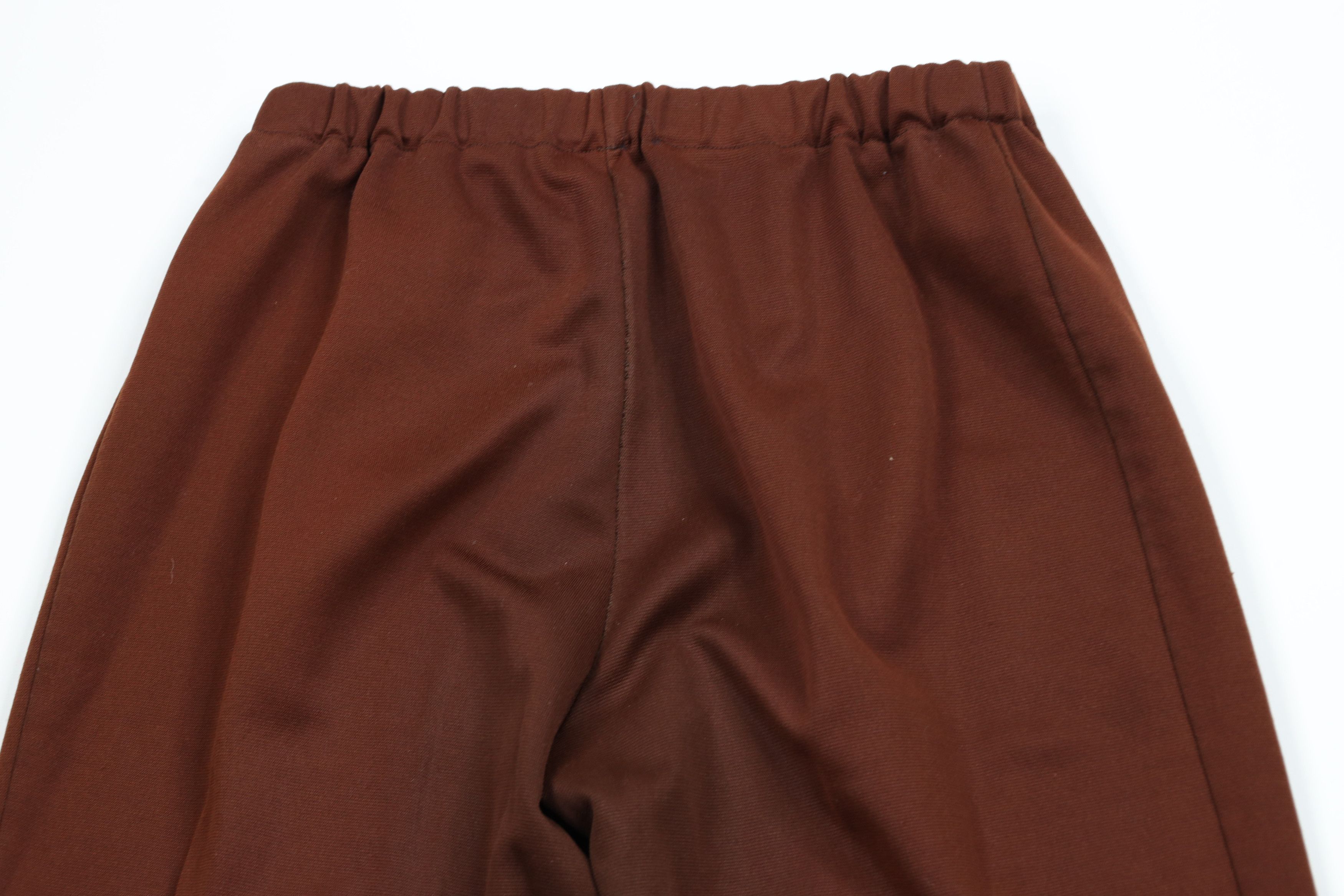 Vintage Vintage 70s Sun Faded Knit Bell Bottoms Pants Brown USA Size 38" / US 16 / IT 52 - 10 Thumbnail