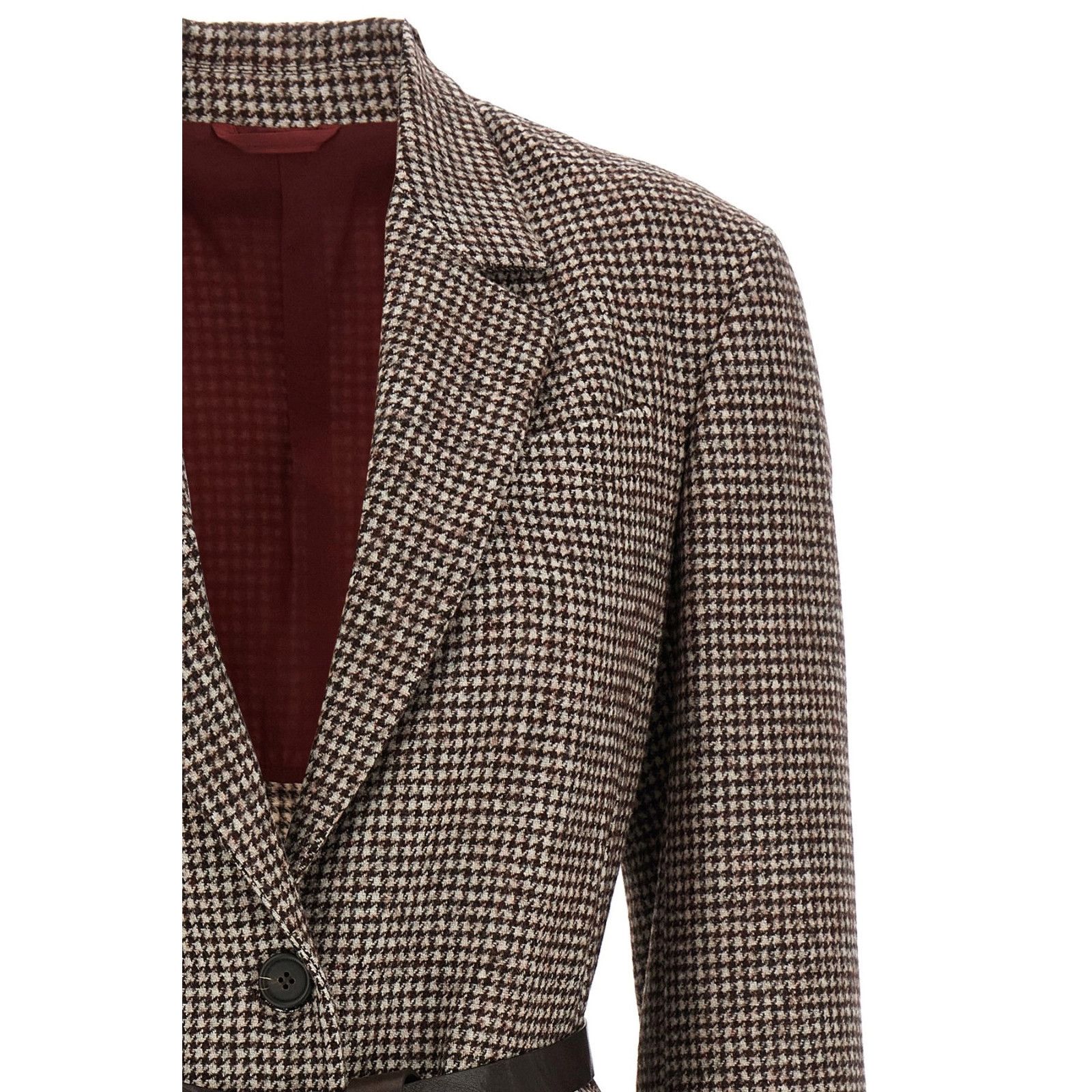Brunello Cucinelli BRUNELLO CUCINELLI $6100 Multicolor Wool/Alpaca Blazer Jacke Size M / US 6-8 / IT 42-44 - 2 Thumbnail