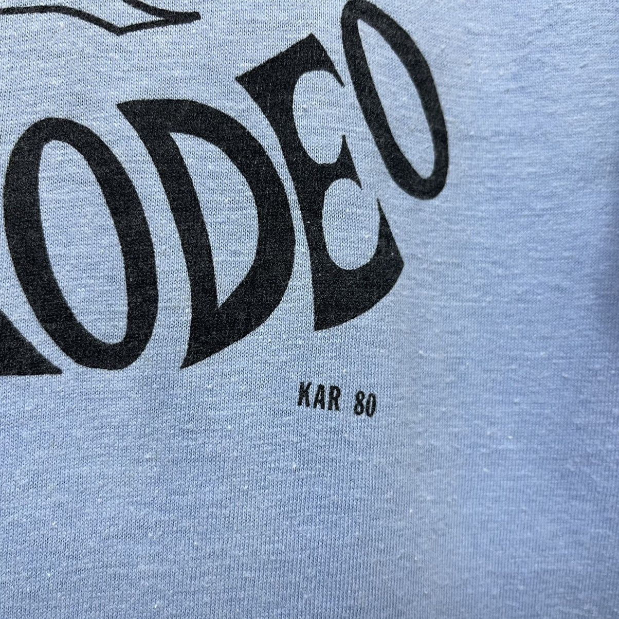 Hanes Vintage 80s Shark Rodeo T-Shirt Size US M / EU 48-50 / 2 - 6 Thumbnail