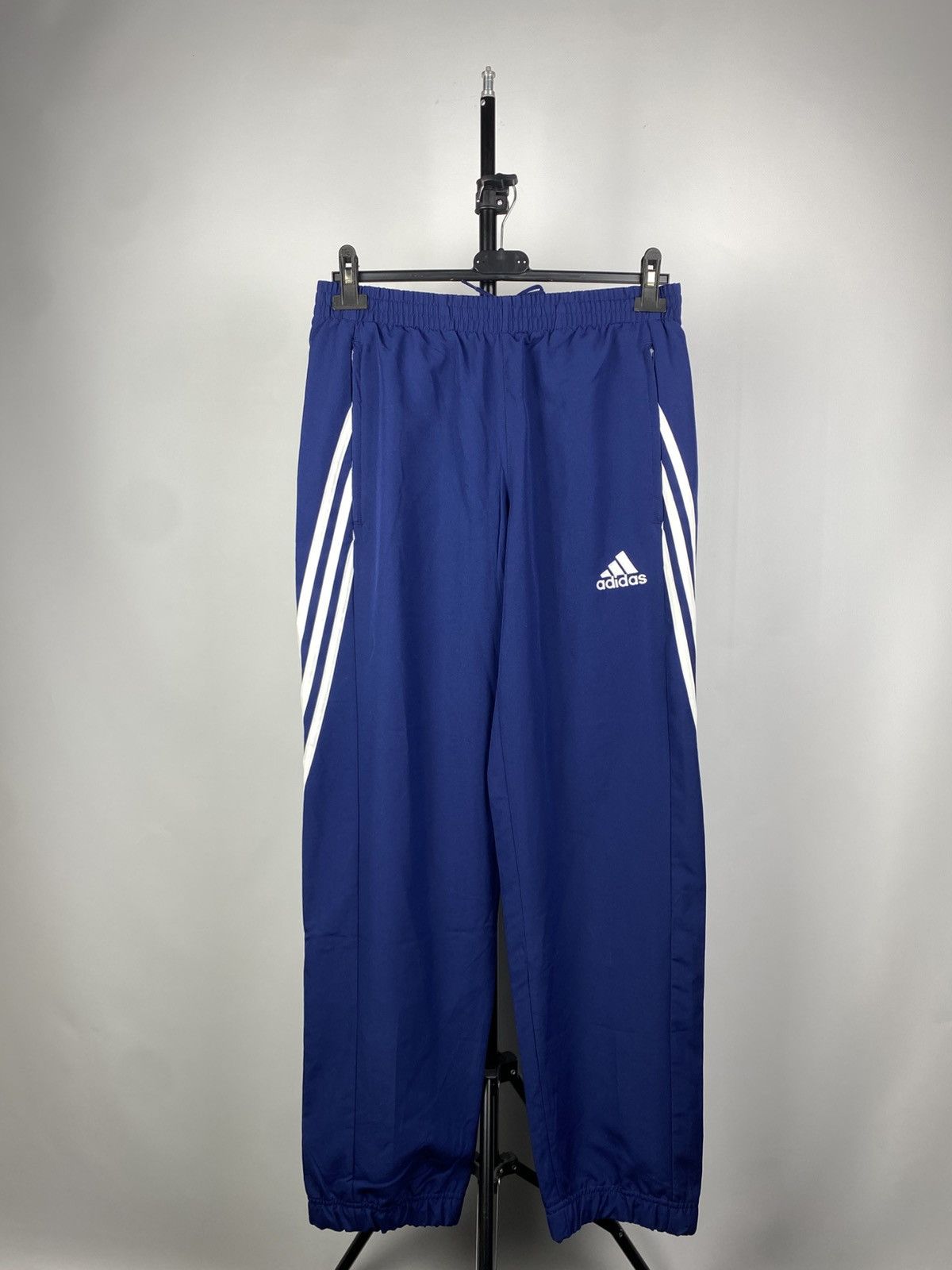 Adidas × Vintage Adidas Vintage nylon pants Parachute Drill Baggy Y2K S Size Size US 31 - 1 Thumbnail