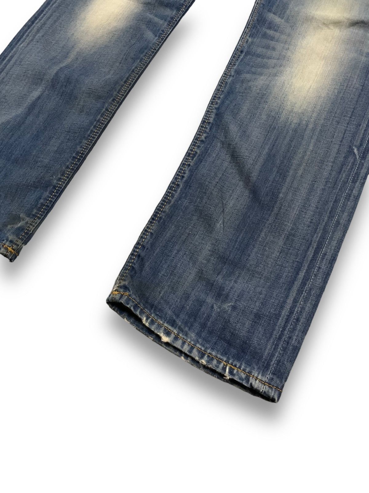 Diesel Diesel Blue Eyecons 2016/2Edition Blue Wash Distressed Jeans Size US 32 / EU 48 - 10 Thumbnail