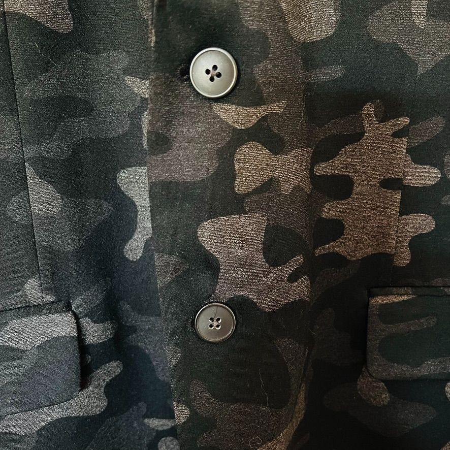 Apt. 9 Camo Blazer Mens 48R Sports Coat Unstructured Casual Stateme Size 48R - 3 Thumbnail