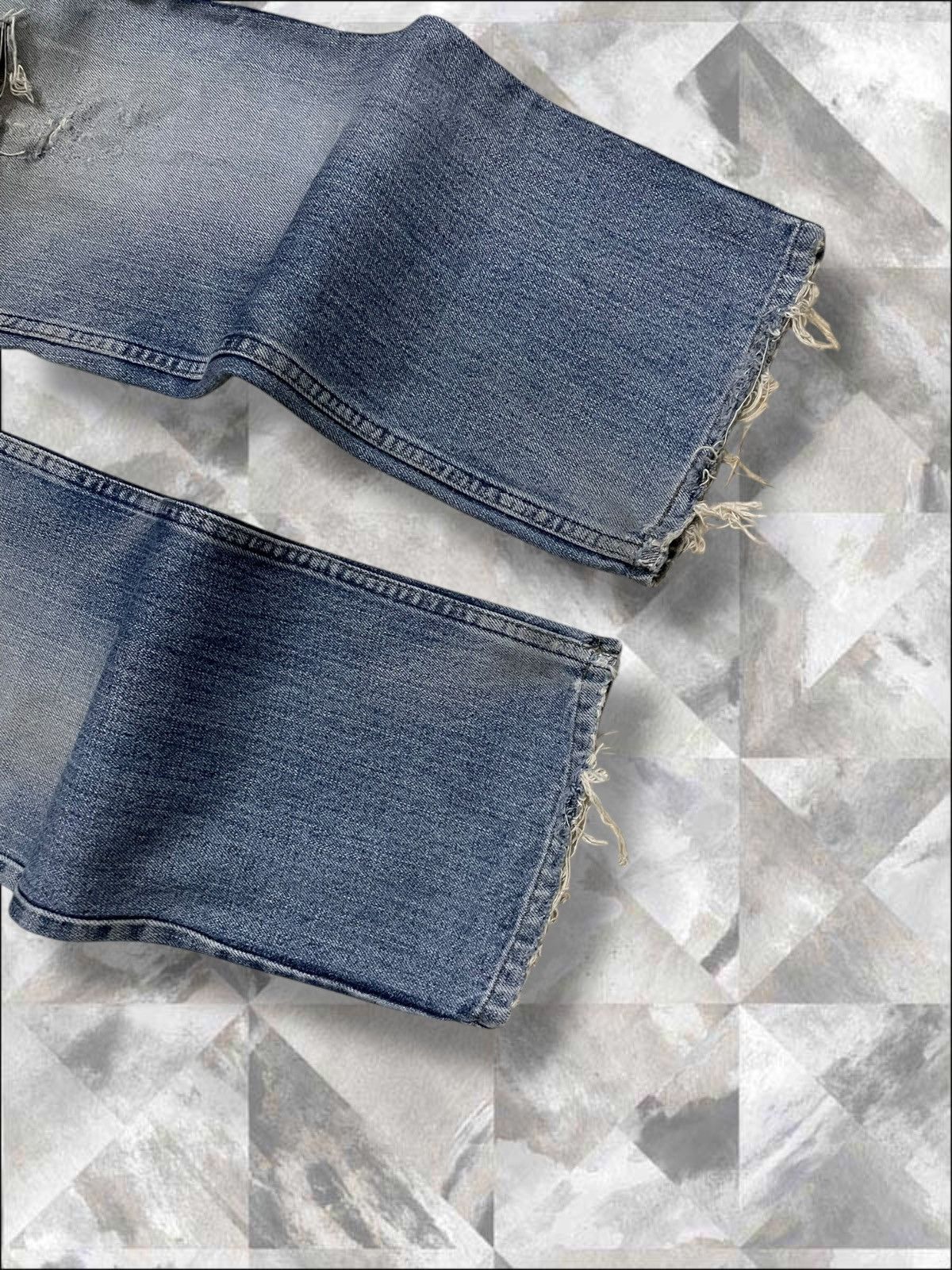 Levi's Vintage Clothing Vintage 1990s Og Levis Designer 533 Distressed Denim Size US 29 - 5 Thumbnail