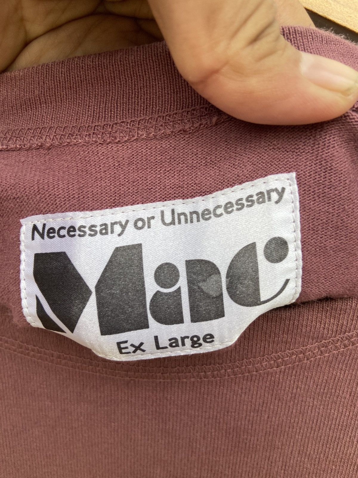 Japanese Brand 🔥 Necessary or Unnecessary MAC Sweatshirt minimalist Size US XL / EU 56 / 4 - 5 Thumbnail