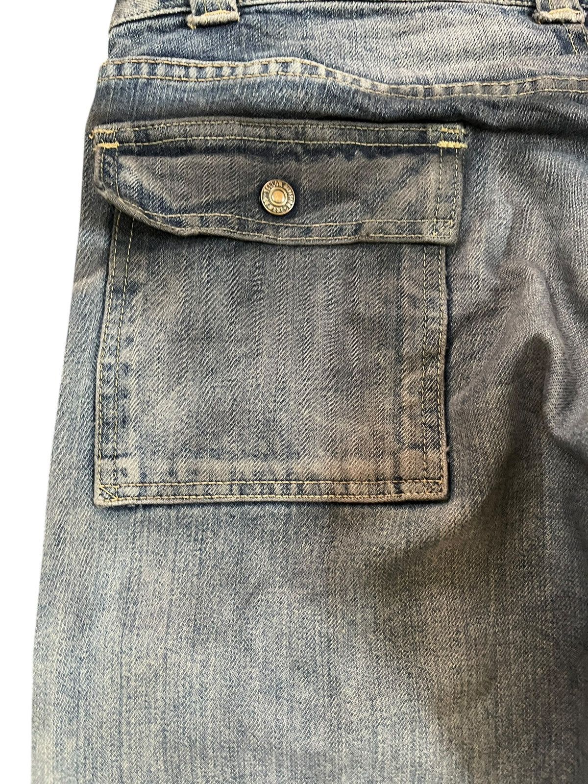 If Six Was Nine × Le Grande Bleu (L.G.B.) × Yasuyuki Ishii Vintage Go-West Military /Workers Bush Pants Denim Size US 33 - 9 Thumbnail