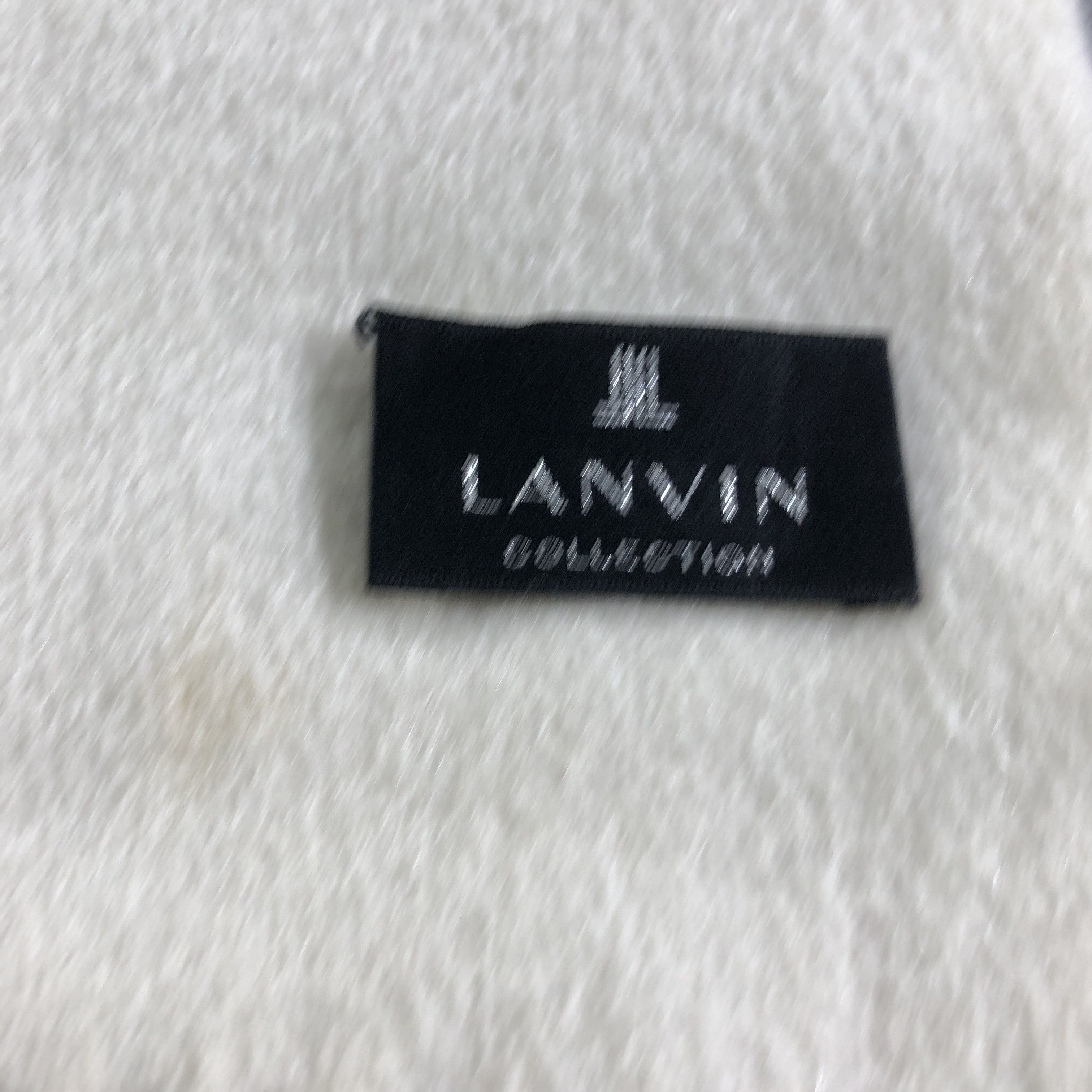 Lanvin Lanvin Cashmere Scarf Muffler Neckwear V2487 Size ONE SIZE - 4 Thumbnail