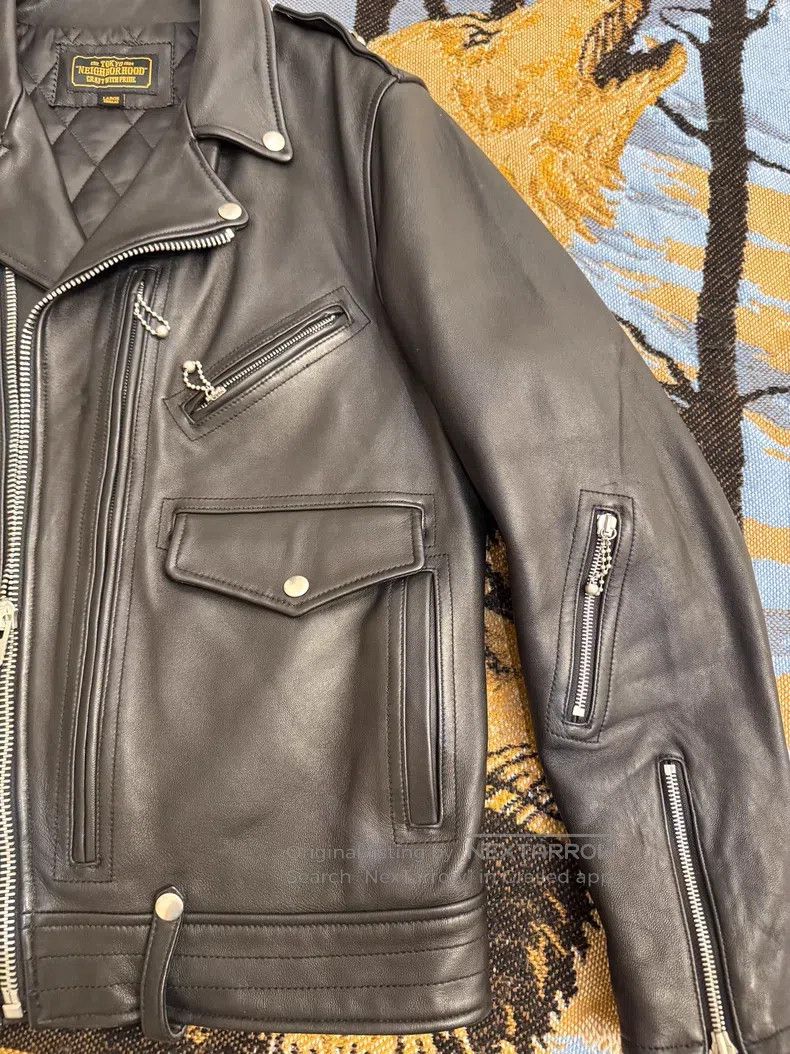 Neighborhood Neighborhood Top Tier Biker Jacket Size US L / EU 52-54 / 3 - 2 Thumbnail