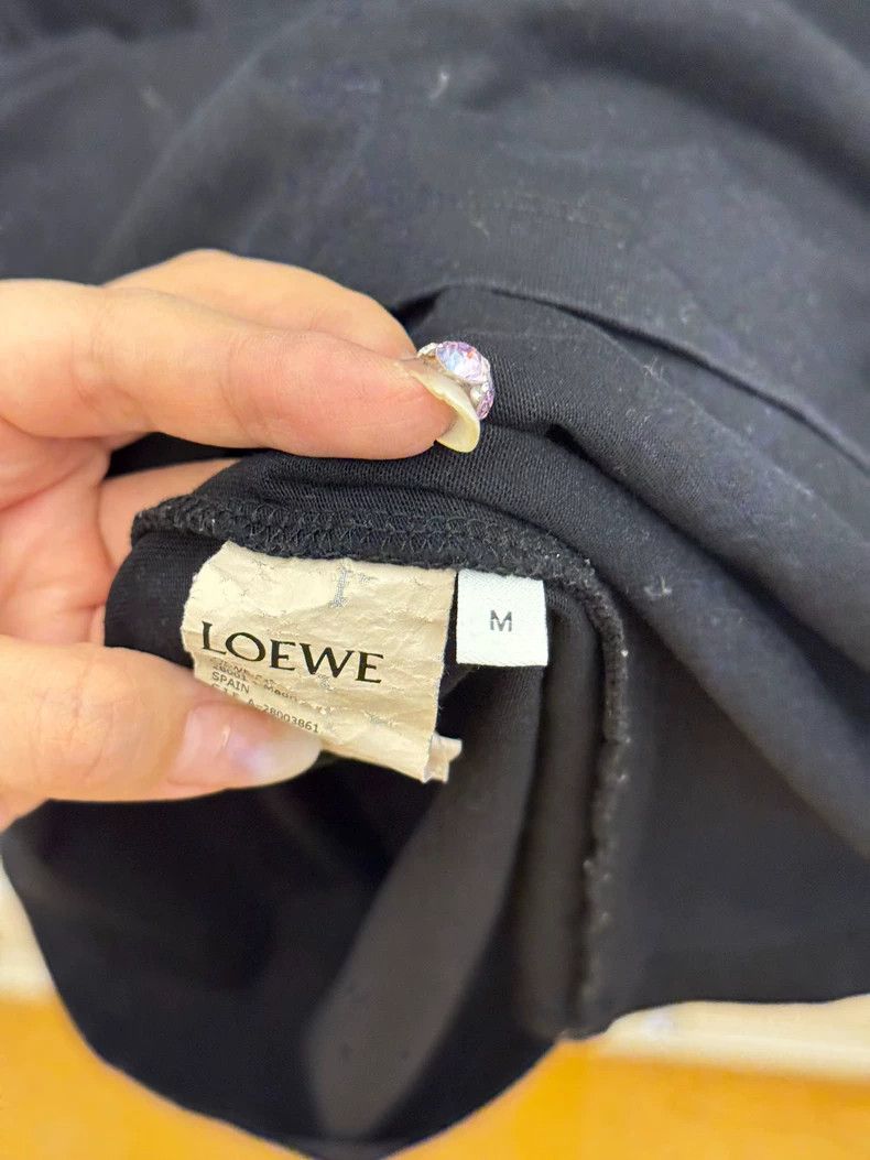 Loewe LOEWE Black short-sleeved T-shirt Size M / US 6-8 / IT 42-44 - 3 Thumbnail