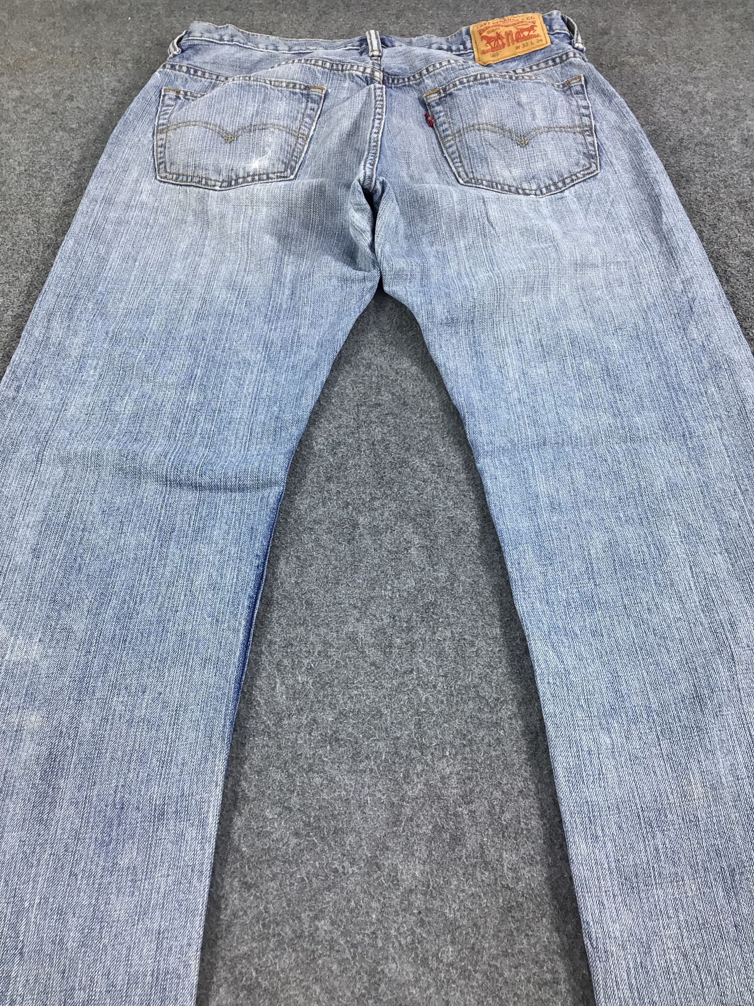 Levi's Vintage Levis 569 Jeans faded Blue Denim KJ261 Size US 32 / EU 48 - 4 Thumbnail