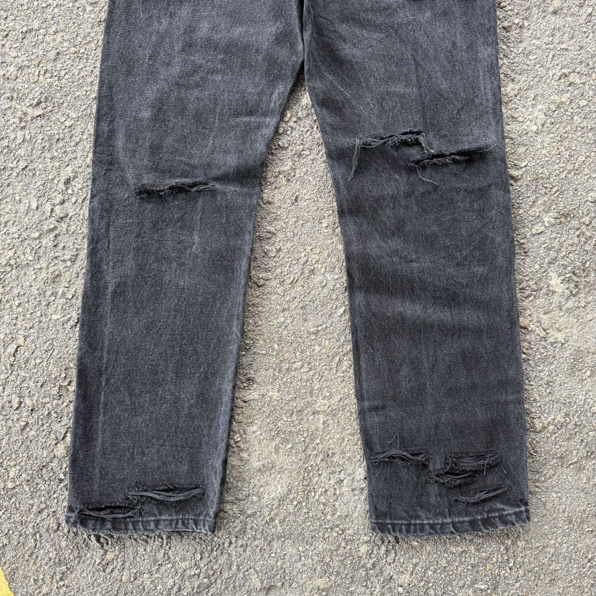 Rustler Vintage rustler black rippep Jean denim pants Size US 36 / EU 52 - 12 Thumbnail