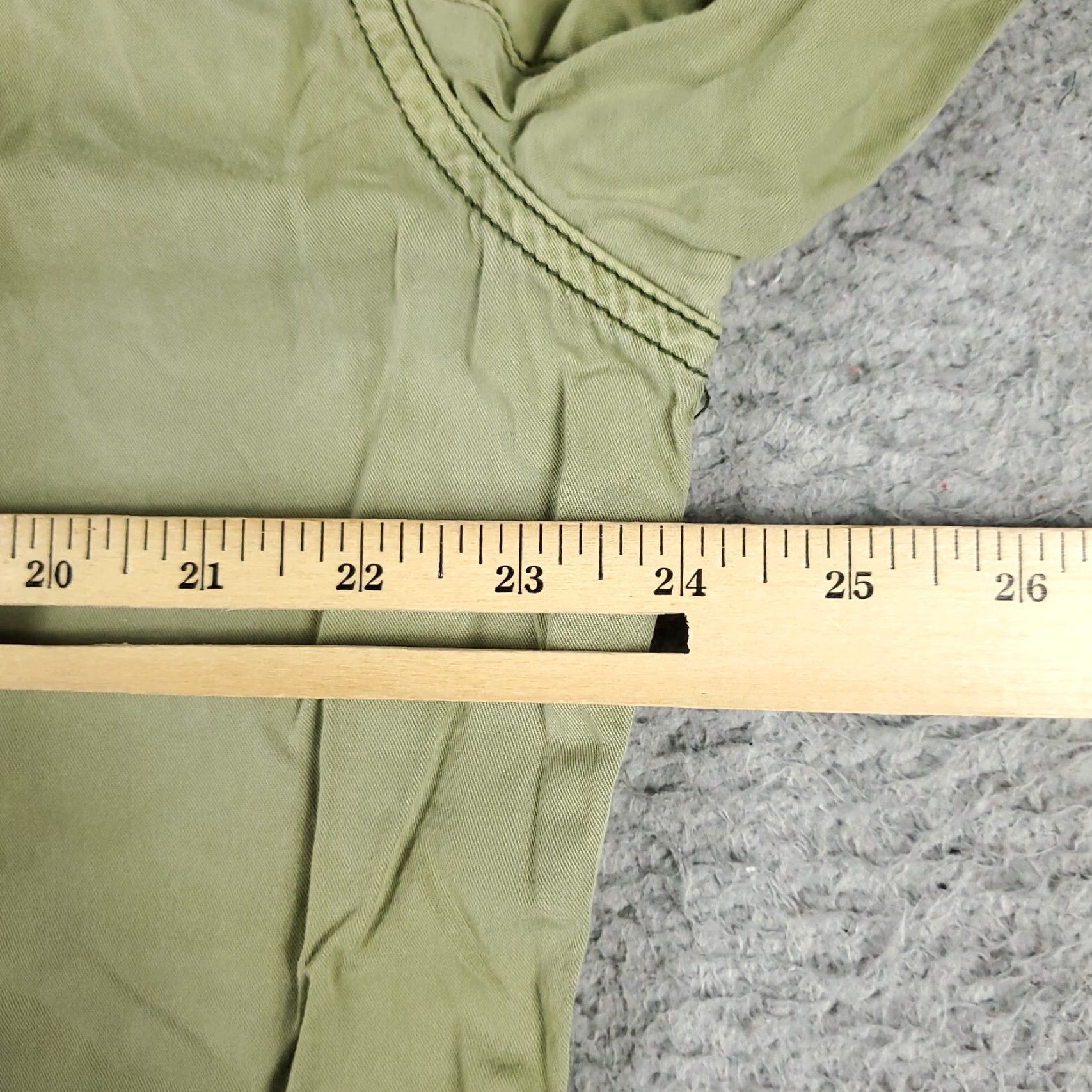 American Eagle Outfitters American Eagle Outfitters Shirt Mens L Green 2 Pocket Button Up Long Sleeve Casual Workwear Modern Preppy 90s? Size US L / EU 52-54 / 3 - 7 Thumbnail