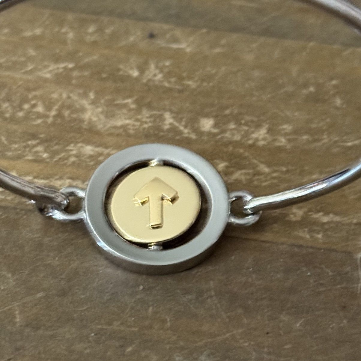 Other Carolee Double Take Who Do You Stand Up For? bangle bracelet Size ONE SIZE - 8 Thumbnail