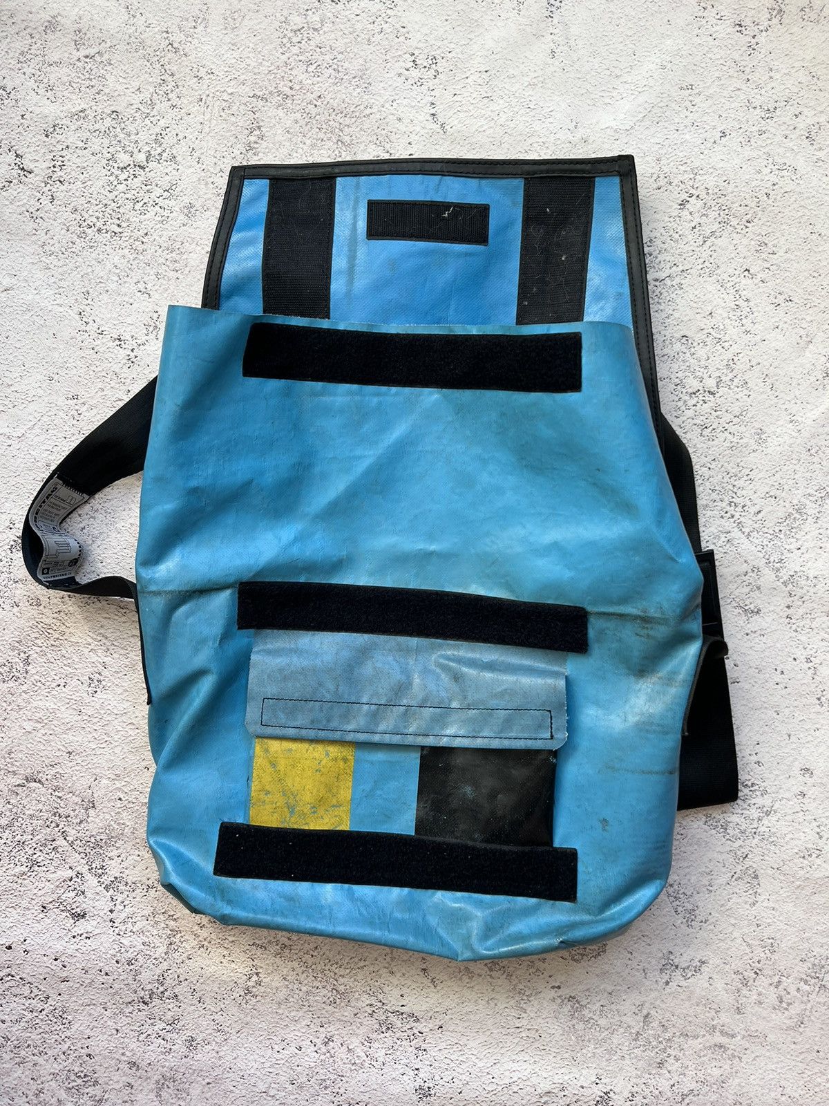 Freitag × Vintage Freitag Streetwear Bag Big Messenger Size ONE SIZE - 4 Thumbnail
