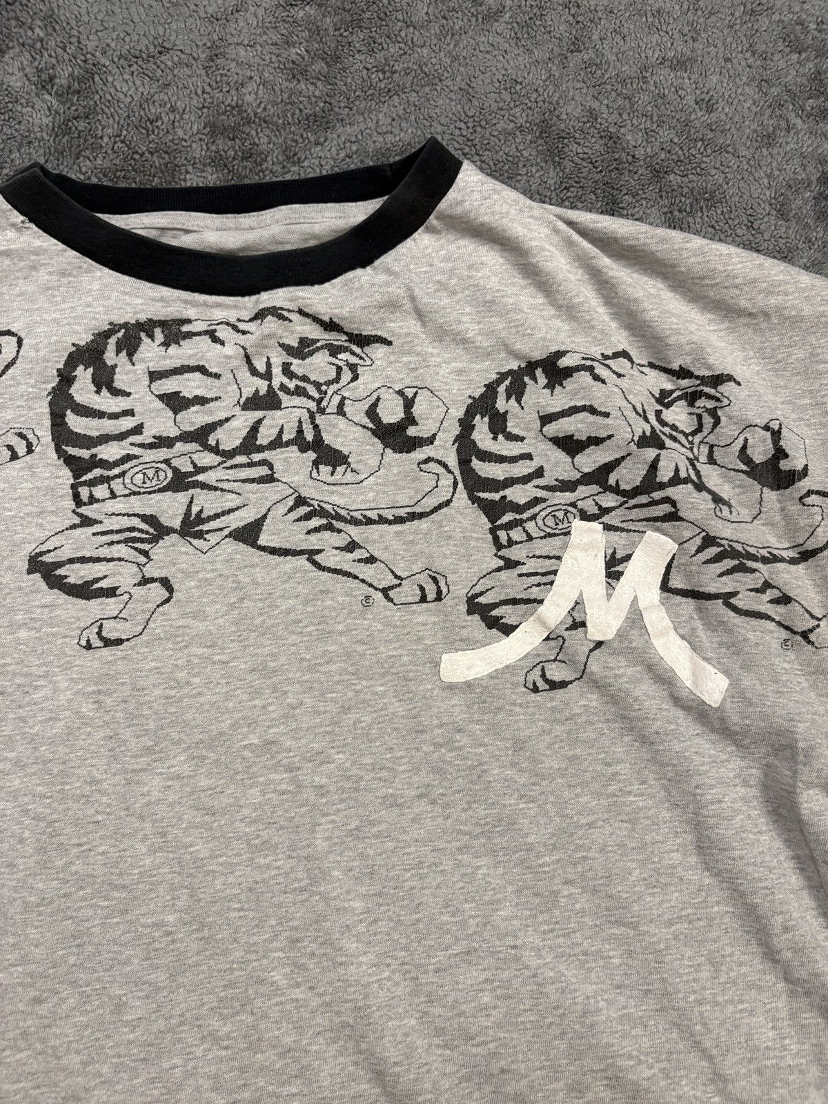 Vintage Y2K Monte Montez Couture Boxing Tiger Graphic Tee — Boxy Fit Size US XL / EU 56 / 4 - 2 Thumbnail