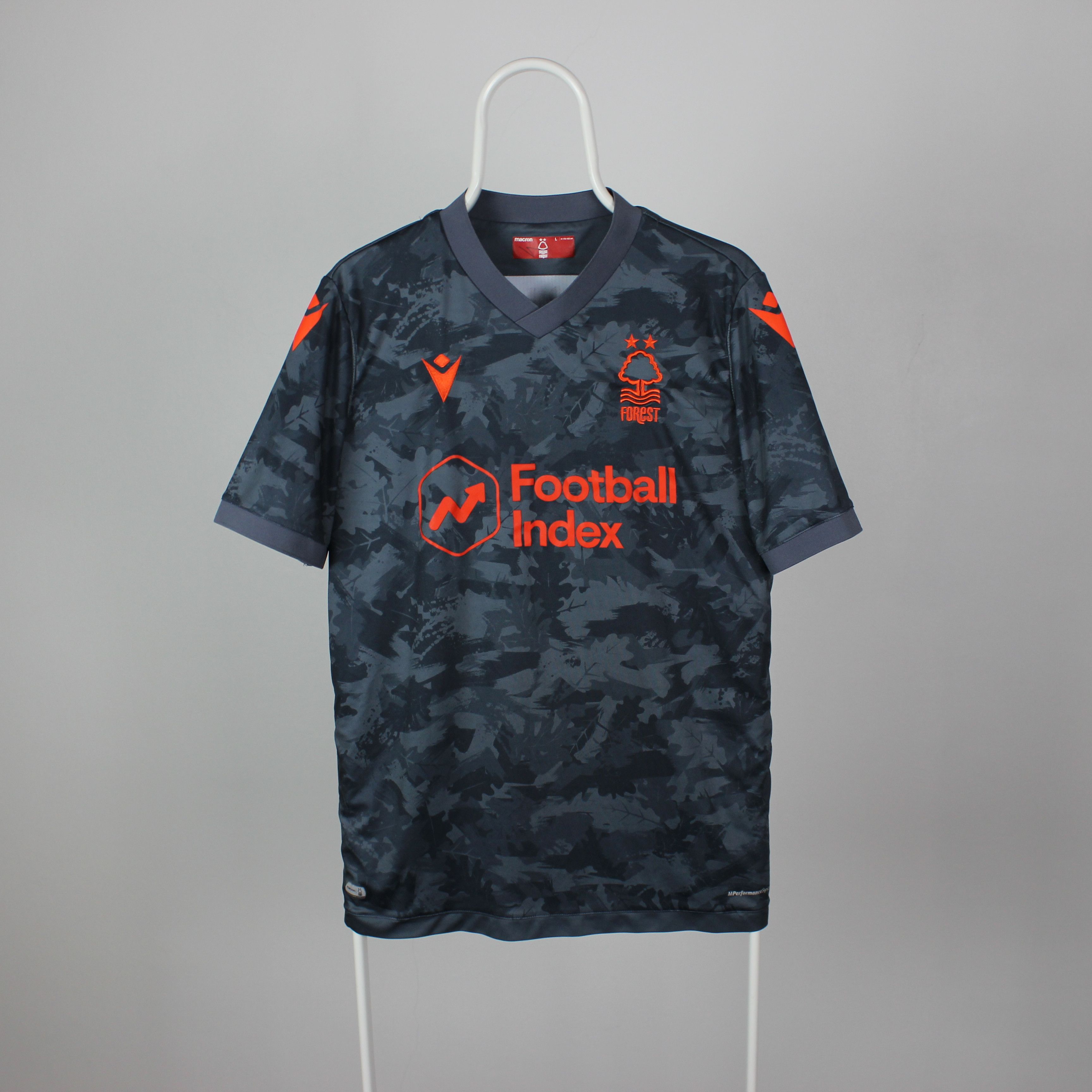 Macron Nottingham 2020-2021 Away Soccer Jersey Footbal Shirt L Size US L / EU 52-54 / 3 - 2 Thumbnail