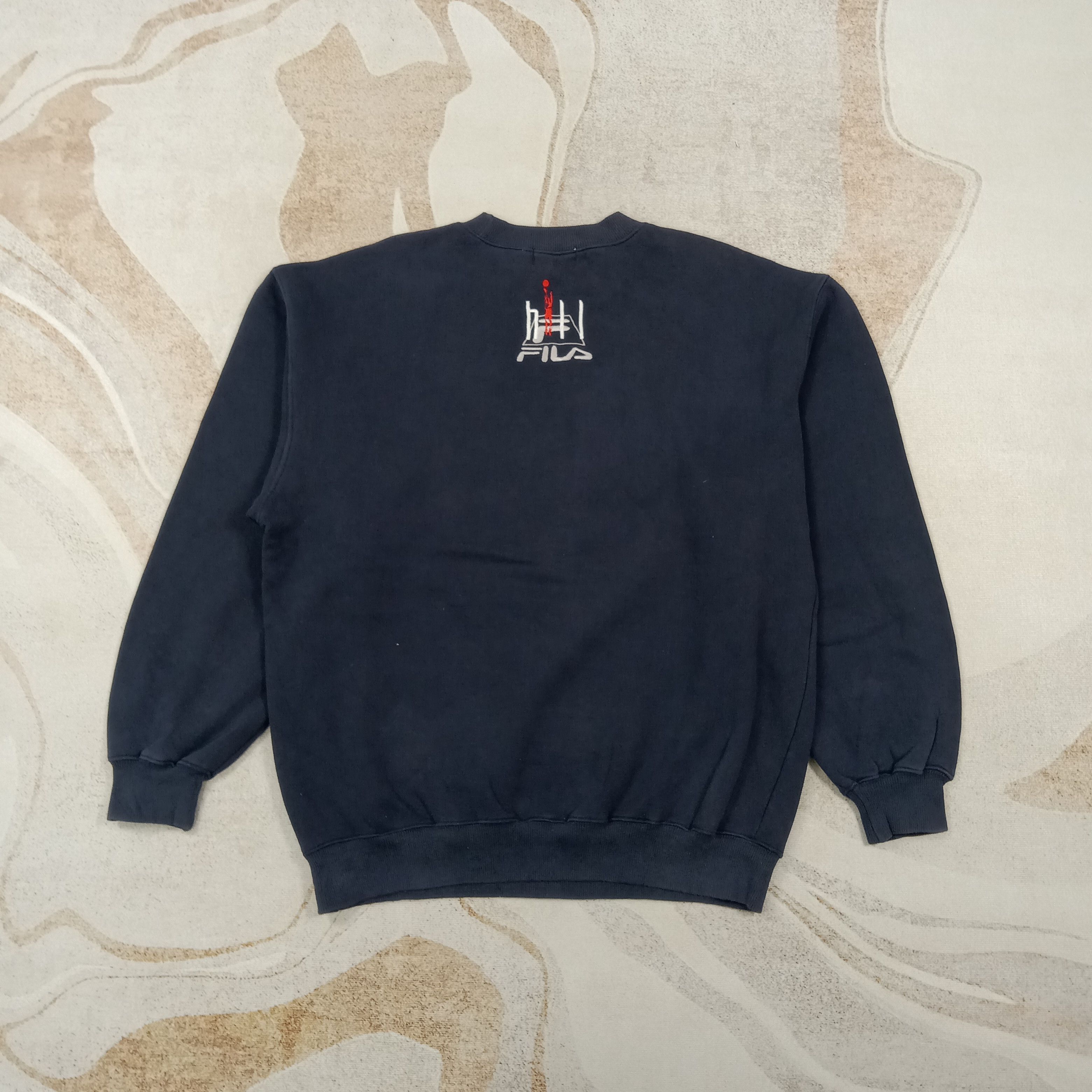 Fila Fila Streetwear Style Big Logo Sweatshirt C269N20 Size US L / EU 52-54 / 3 - 4 Thumbnail