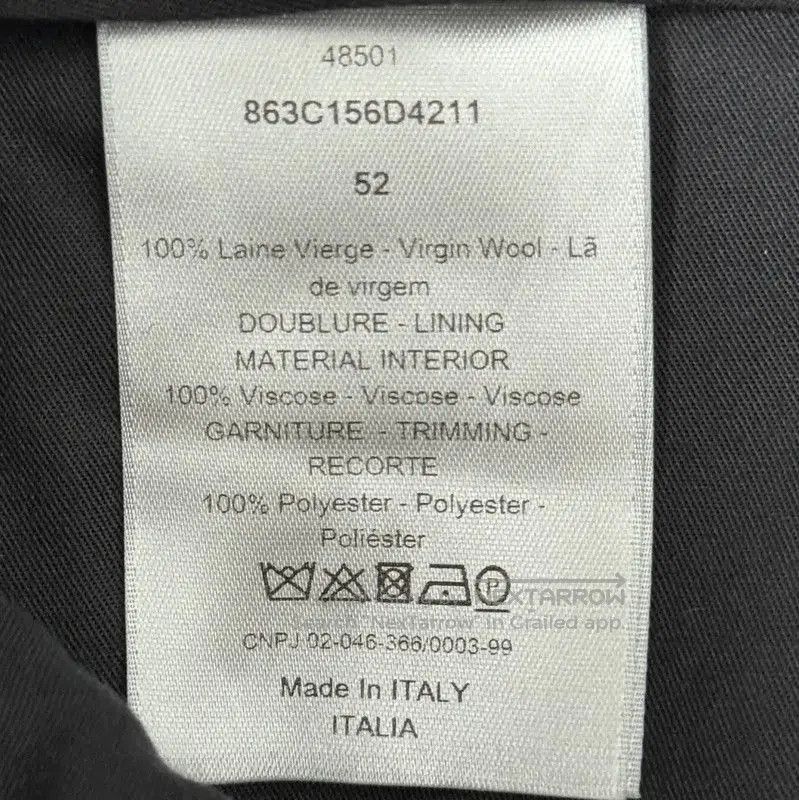 Other Dior Black Cotton Casual Pants for Men . Size US 36 / EU 52 - 4 Thumbnail