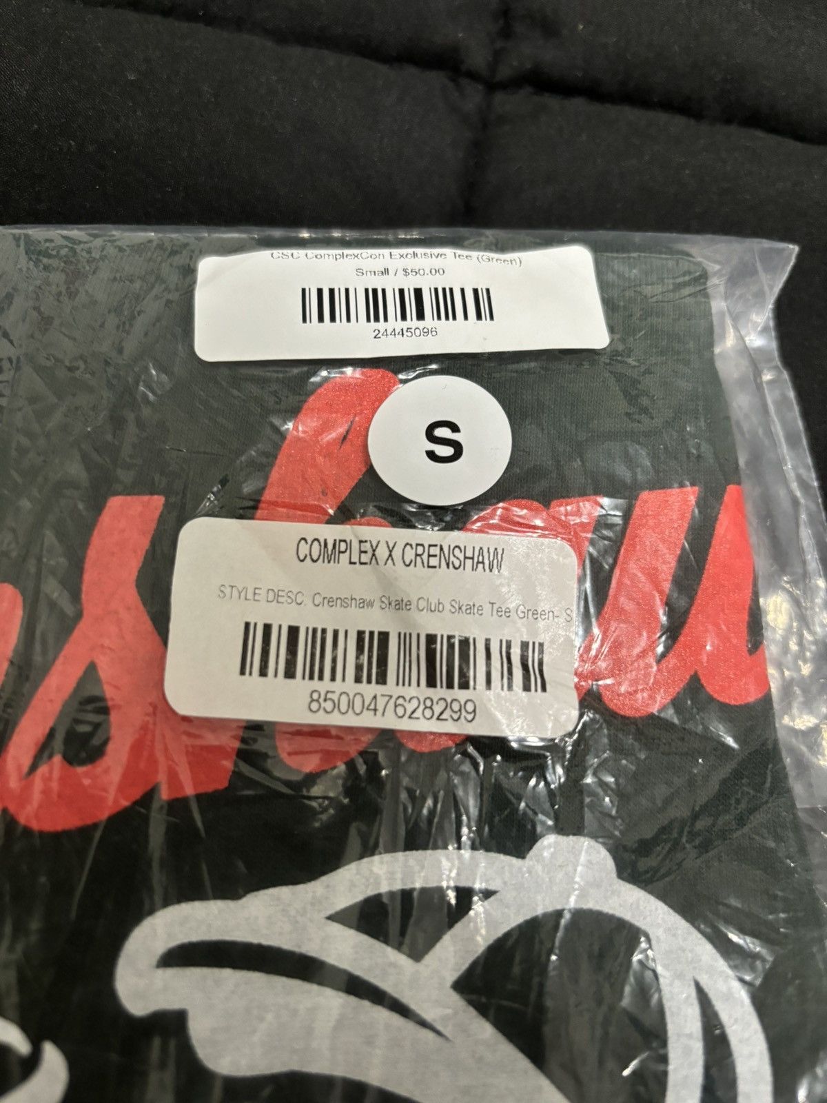 Complex × Crenshaw DS SEALED Complexcon x Crenshaw Skate tshirt size S Size US S / EU 44-46 / 1 - 2 Thumbnail