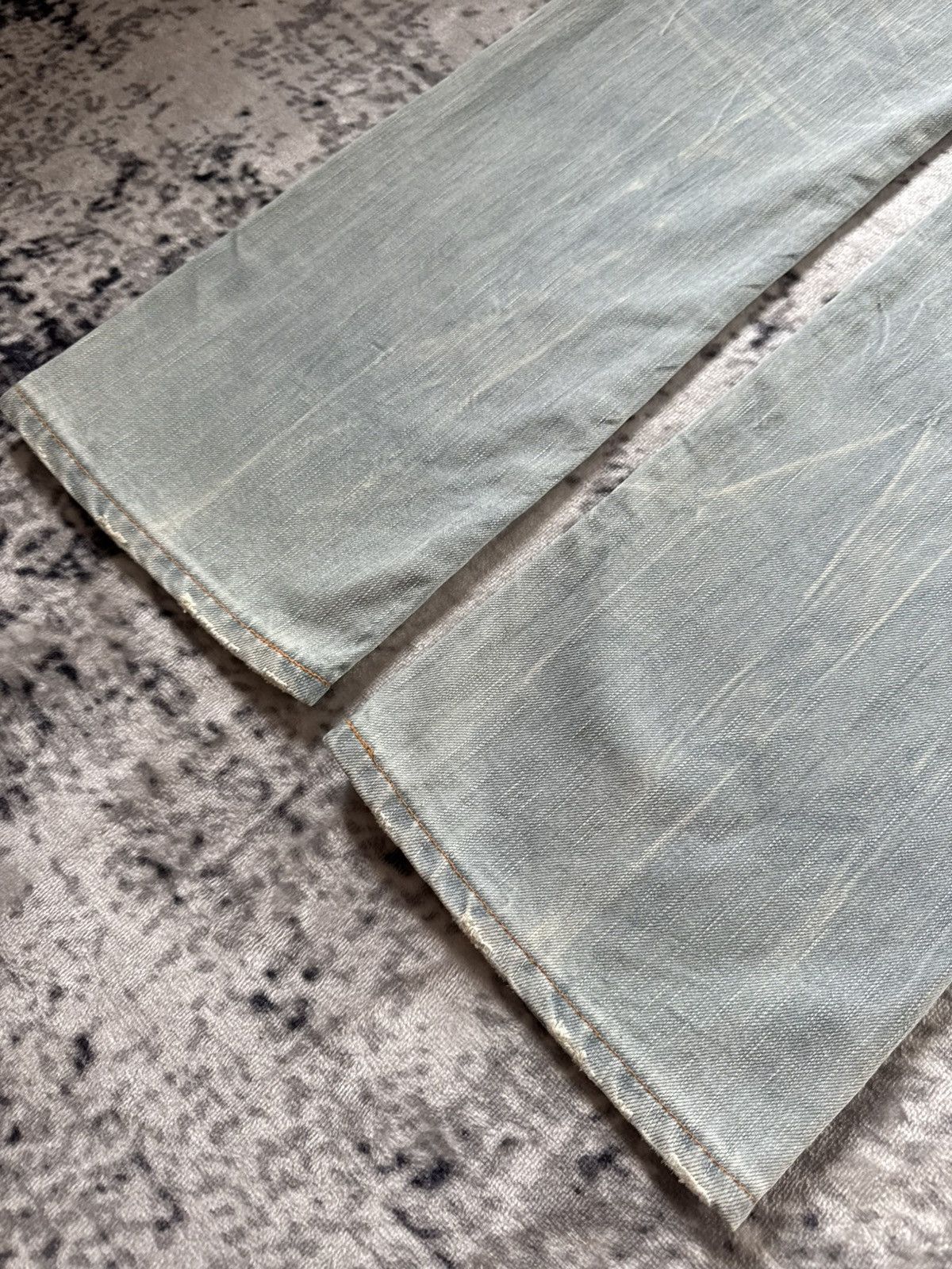 Japanese Brand Edwin 503 Japan Surfer Edition Patched Distressed Jeans Size US 29 - 19 Thumbnail