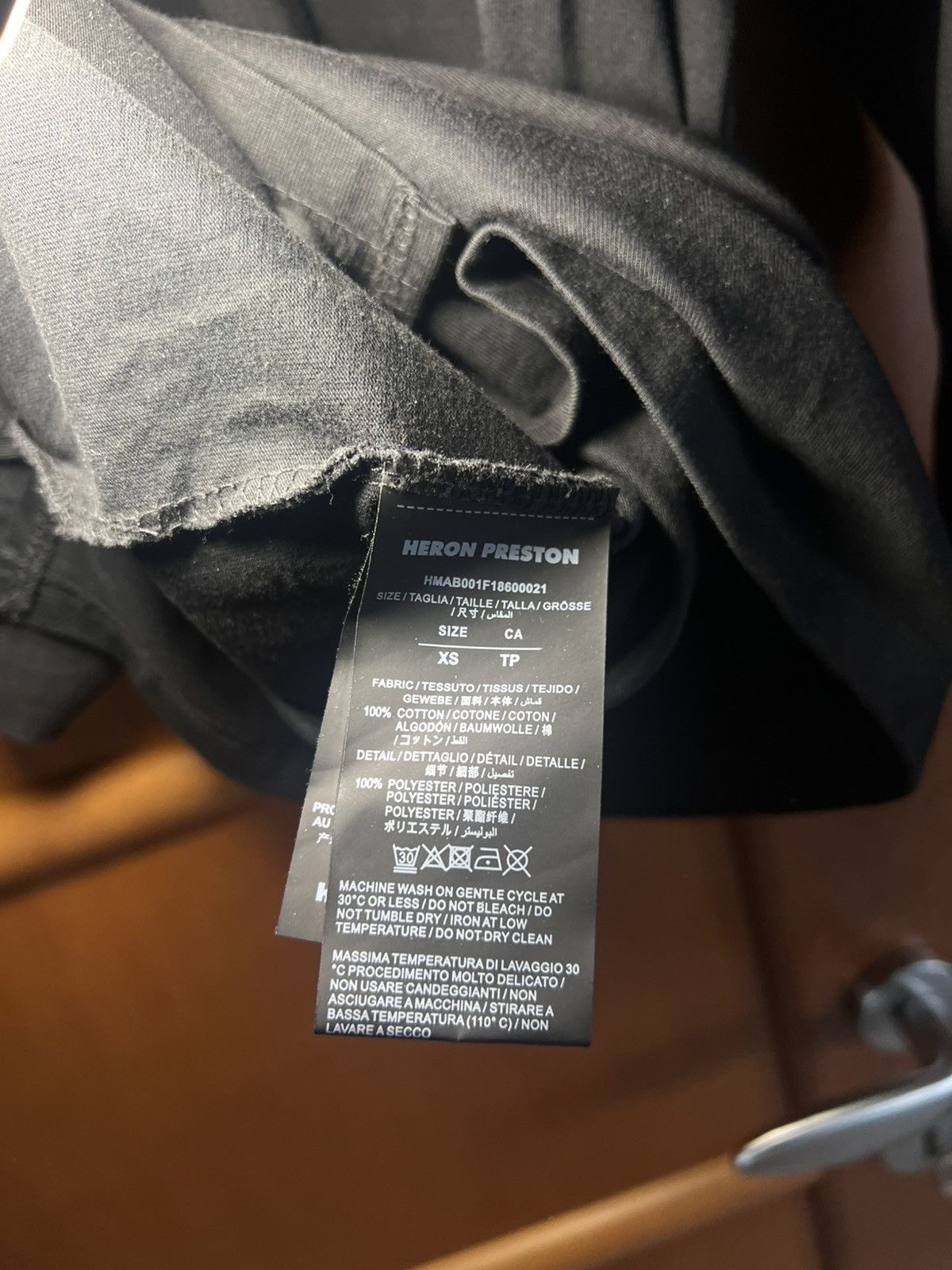 Heron Preston Offers🤝Heron Preston «Стиль» long sleeve with neck ✨ Size US L / EU 52-54 / 3 - 6 Thumbnail