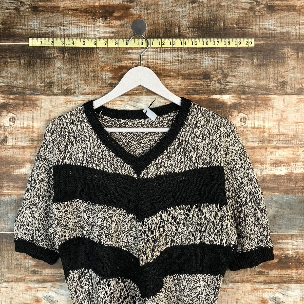 Homespun Knitwear × Japanese Brand Japanese Brand Grey Knitwear #A1667 Size M / US 6-8 / IT 42-44 - 2 Thumbnail