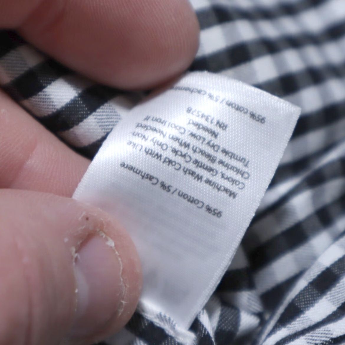 Vineyard Vines Vineyard Vines with Cashmere Button Up Shirt Black Women's 6 Check Size M / US 6-8 / IT 42-44 - 6 Thumbnail