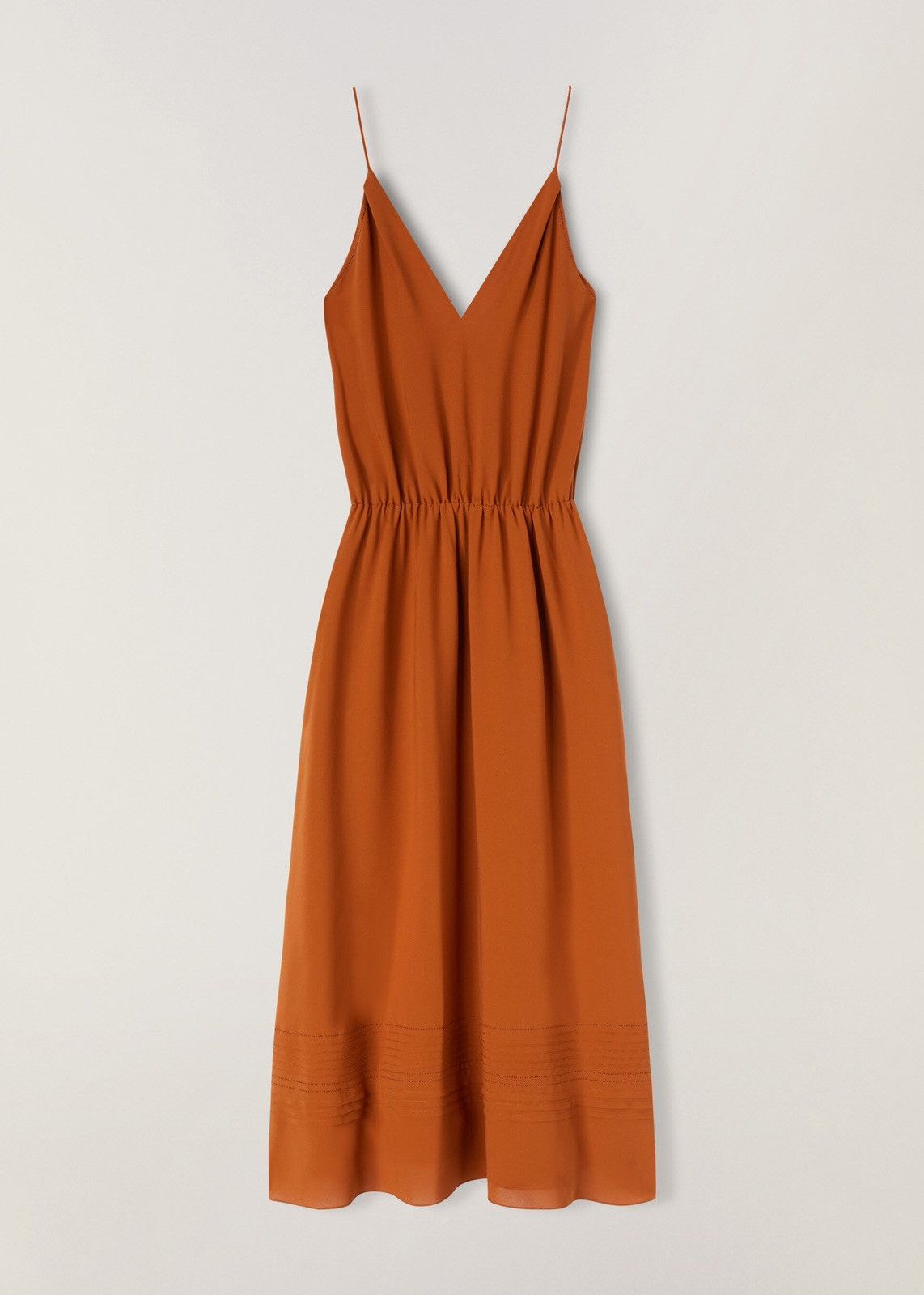 image of Loro Piana O1Srvl11E0424 Dress In Orange, Women's (Size Medium)