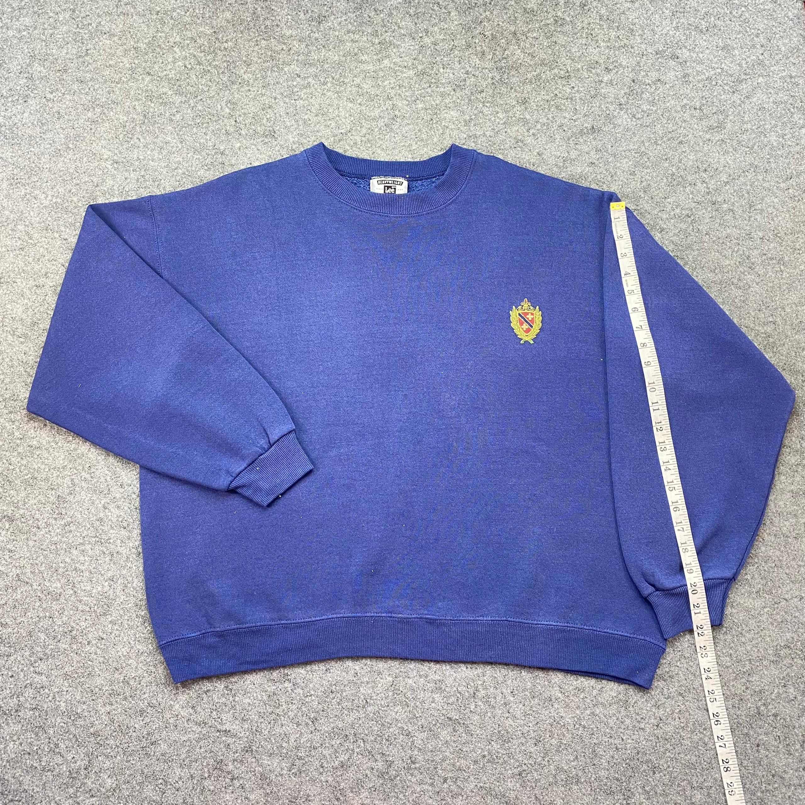 Lee Vintage 90s Lee Riders Sweatshirt Size US XL / EU 56 / 4 - 4 Thumbnail