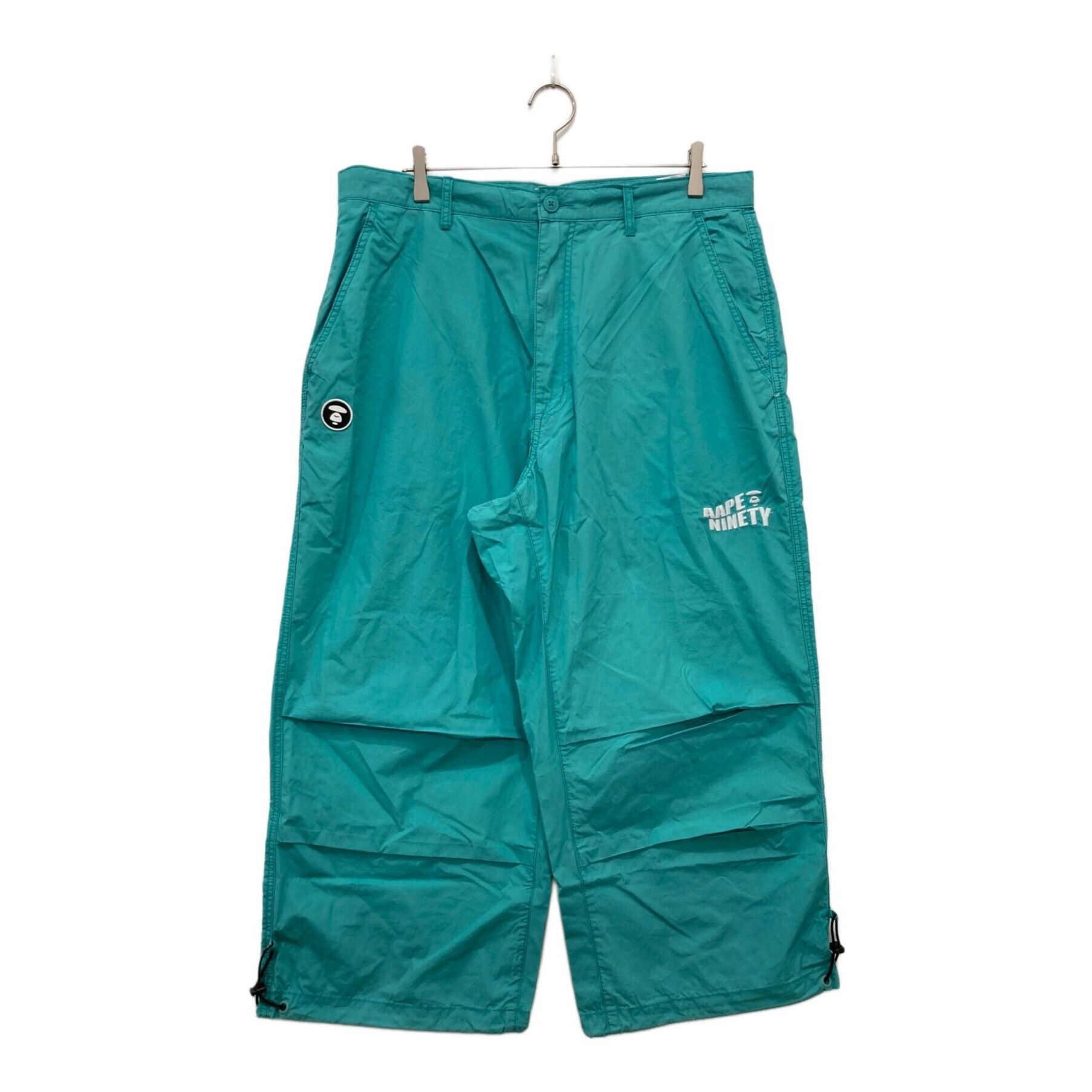 Bape 9090 x A BATHING APE Cropped Pants NN1284 Green Size XL Size US 34 / EU 50 - 1 Thumbnail