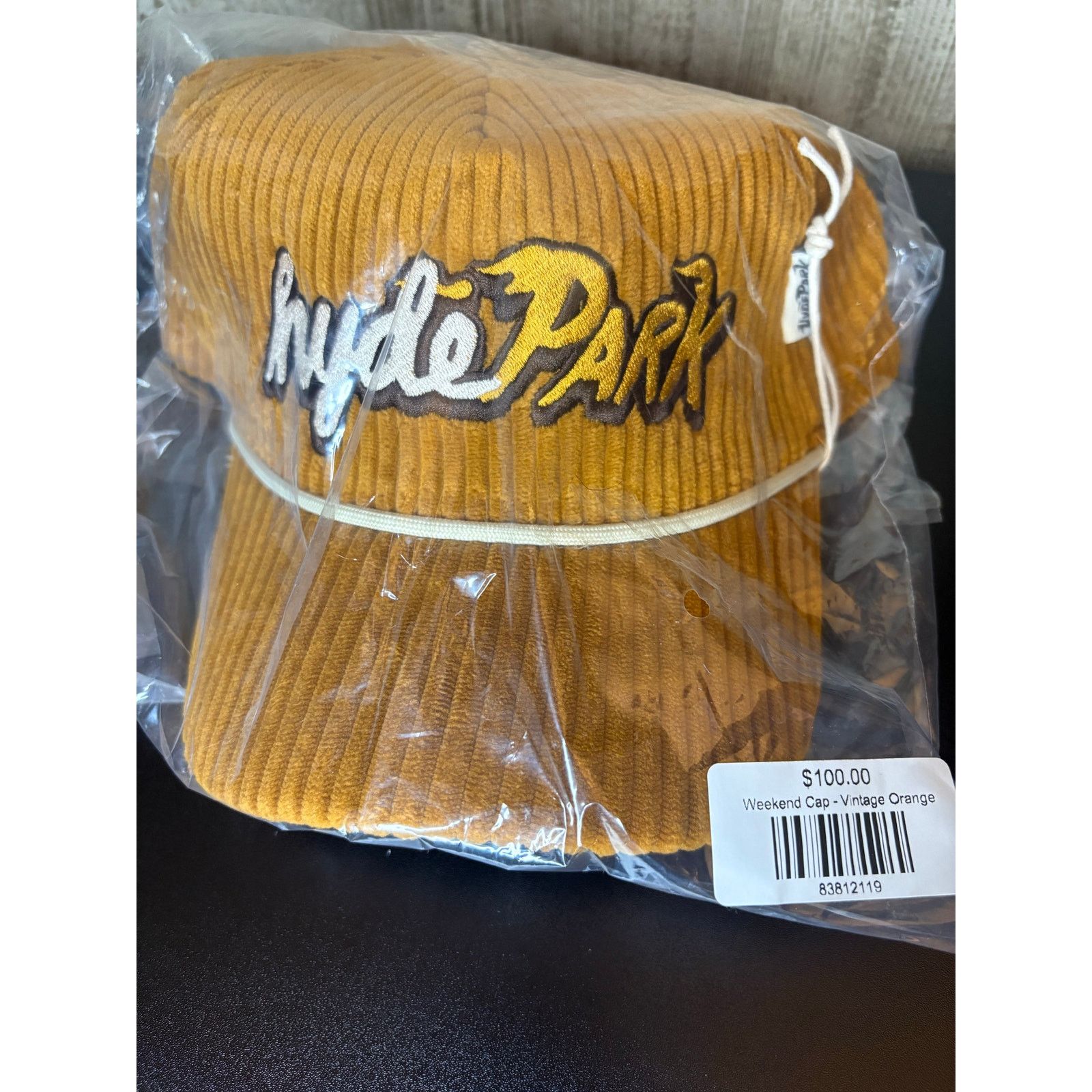 Other NWT in bag, Men's Hyde Park - Weekend Cap Vintage Orange Size ONE SIZE - 2 Thumbnail