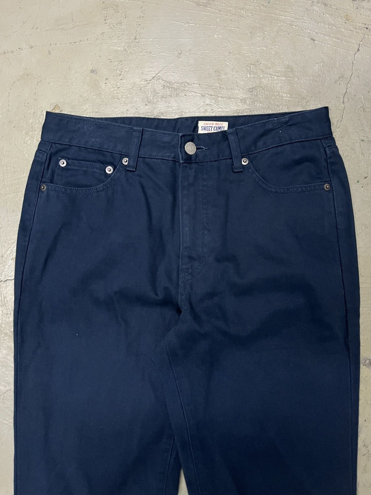 Beauty Beast × Vintage Sweet Camel Vintage 90's Bootcut Sanforized Selvedge Pants Size US 30 / EU 46 - 3 Thumbnail