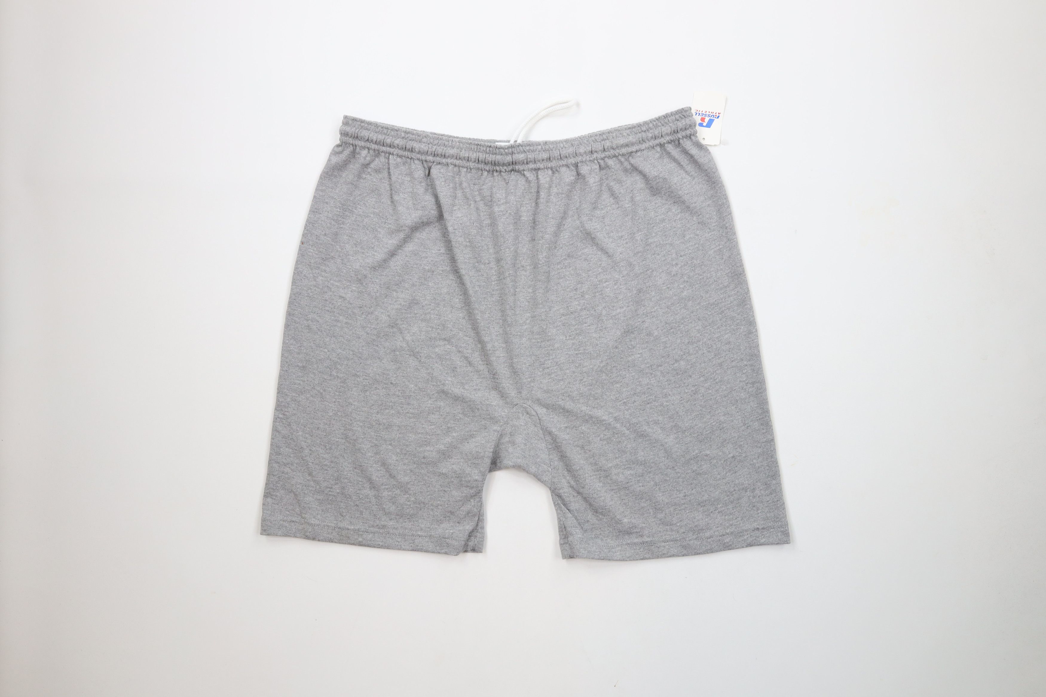 Deadstock Vintage 90s Russell Athletic Shorts Heather Gray