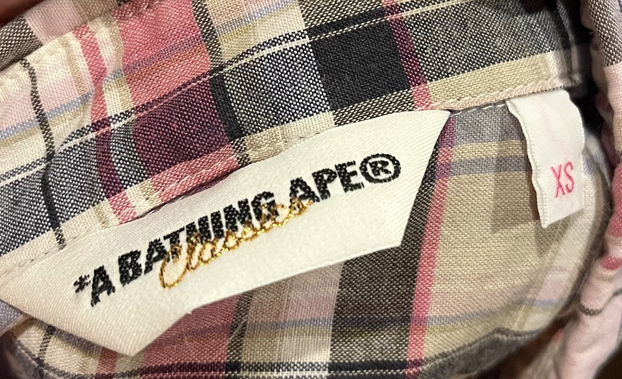Bape Bape logo button up shirt Size XS / US 0-2 / IT 36-38 - 3 Thumbnail
