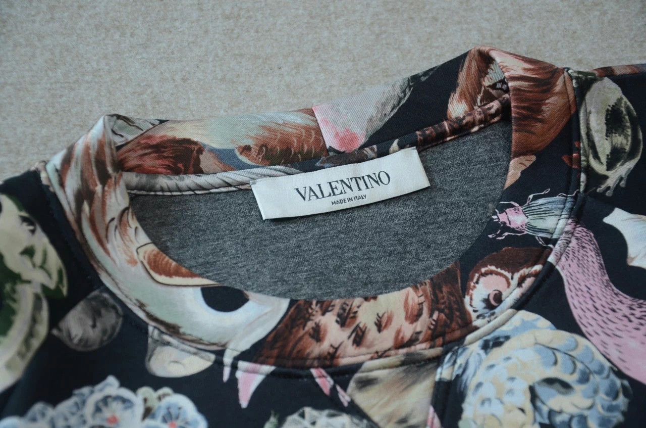 Valentino Valentino zoo print space cotton sweatshirt unisex S Size US S / EU 44-46 / 1 - 5 Thumbnail