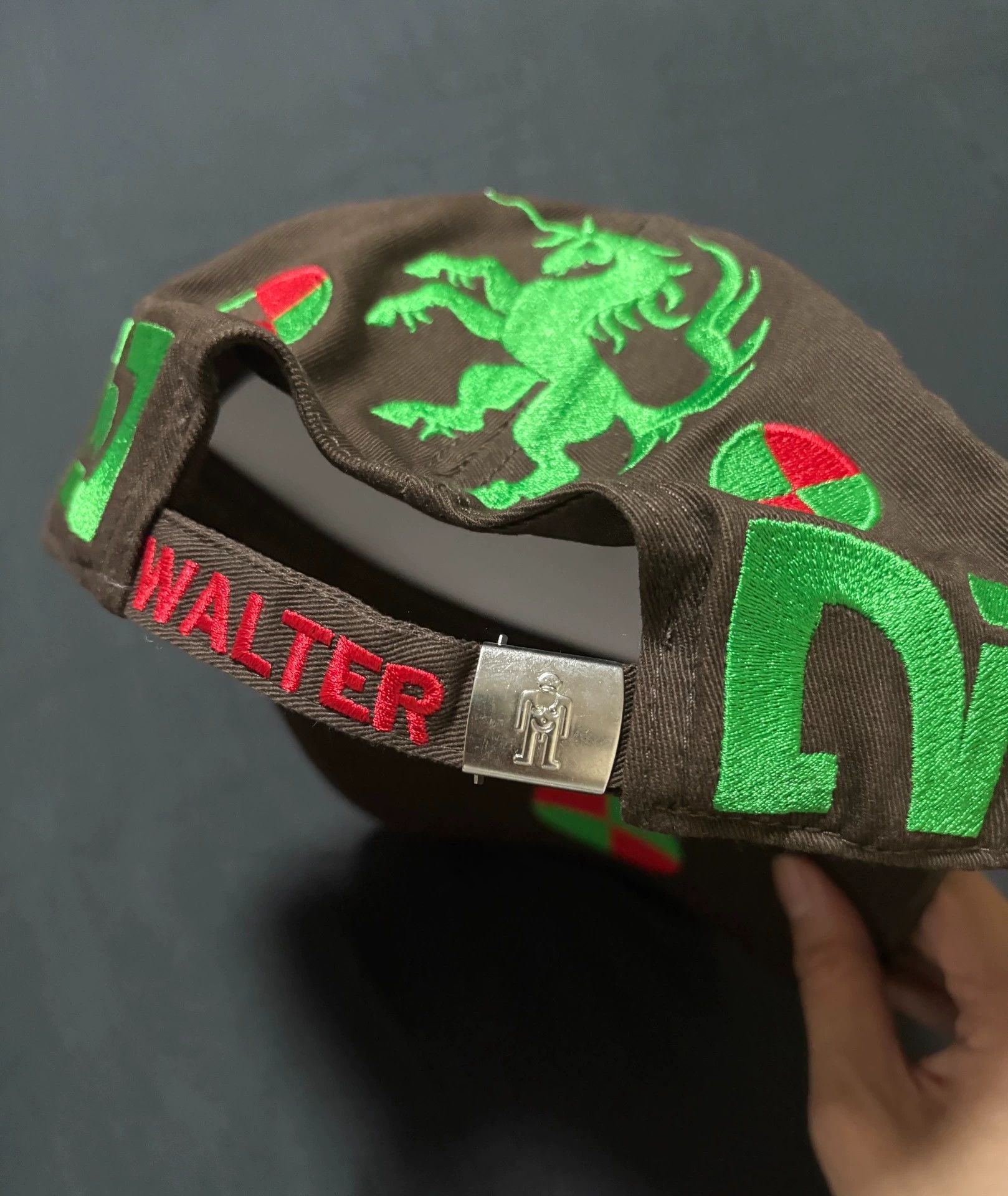 Walter Van Beirendonck Walter Van Beirendonck Embroidered Alien Colorblocked Hat Size ONE SIZE - 7 Thumbnail