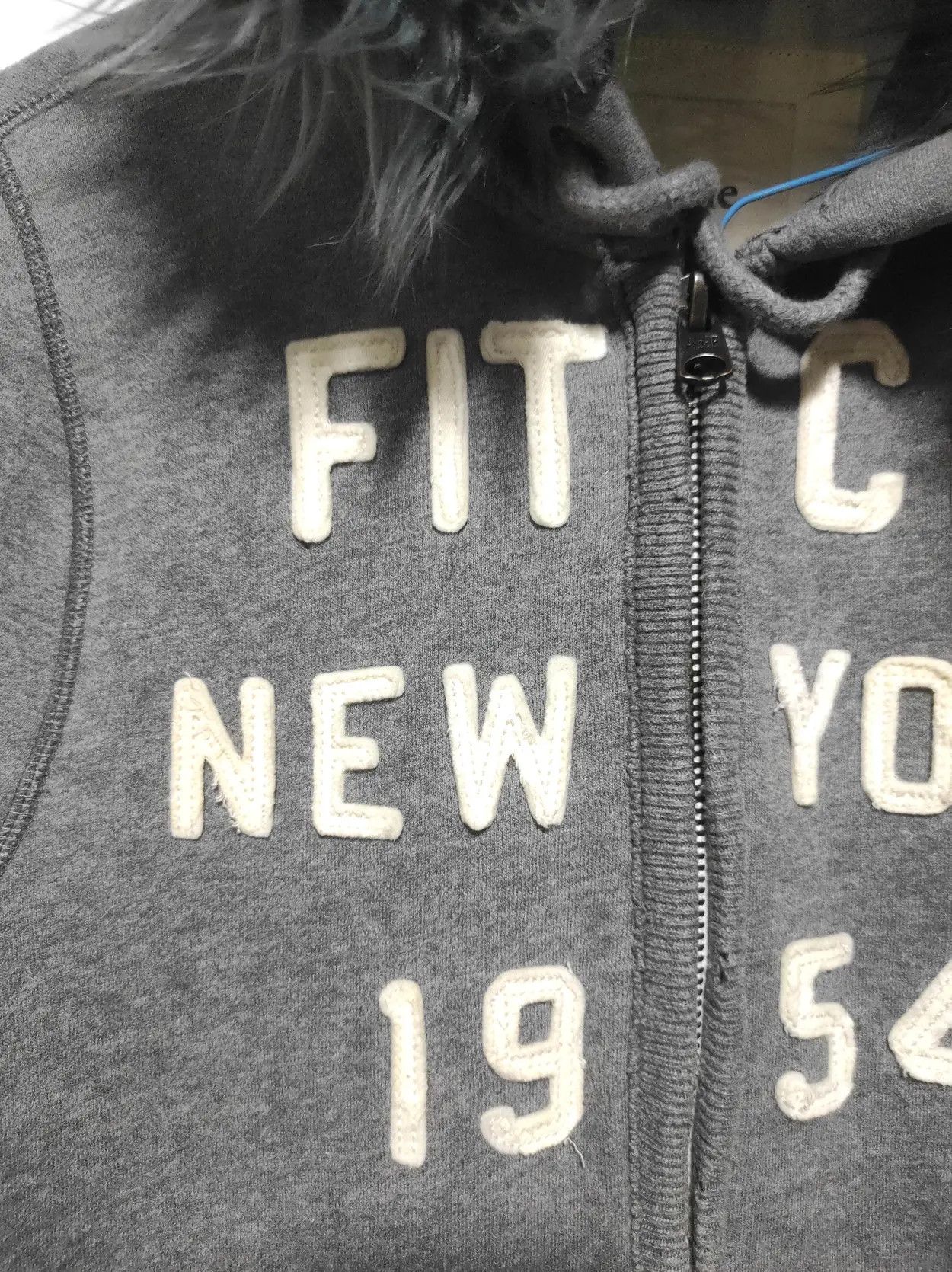 Abercrombie & Fitch Abercrombie & Fitch New York 1954 zip fur hoodie LGB style Size US M / EU 48-50 / 2 - 5 Thumbnail