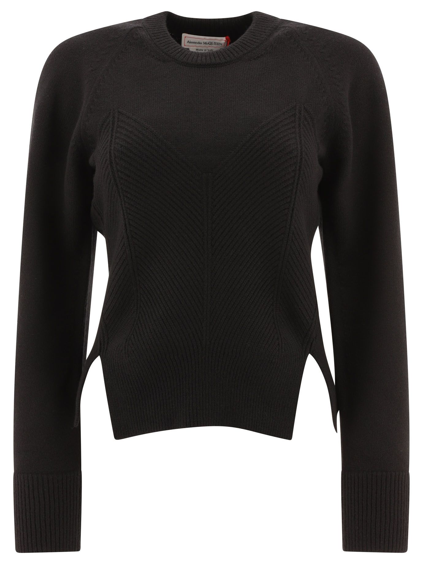 Chevron Corset Sweater
