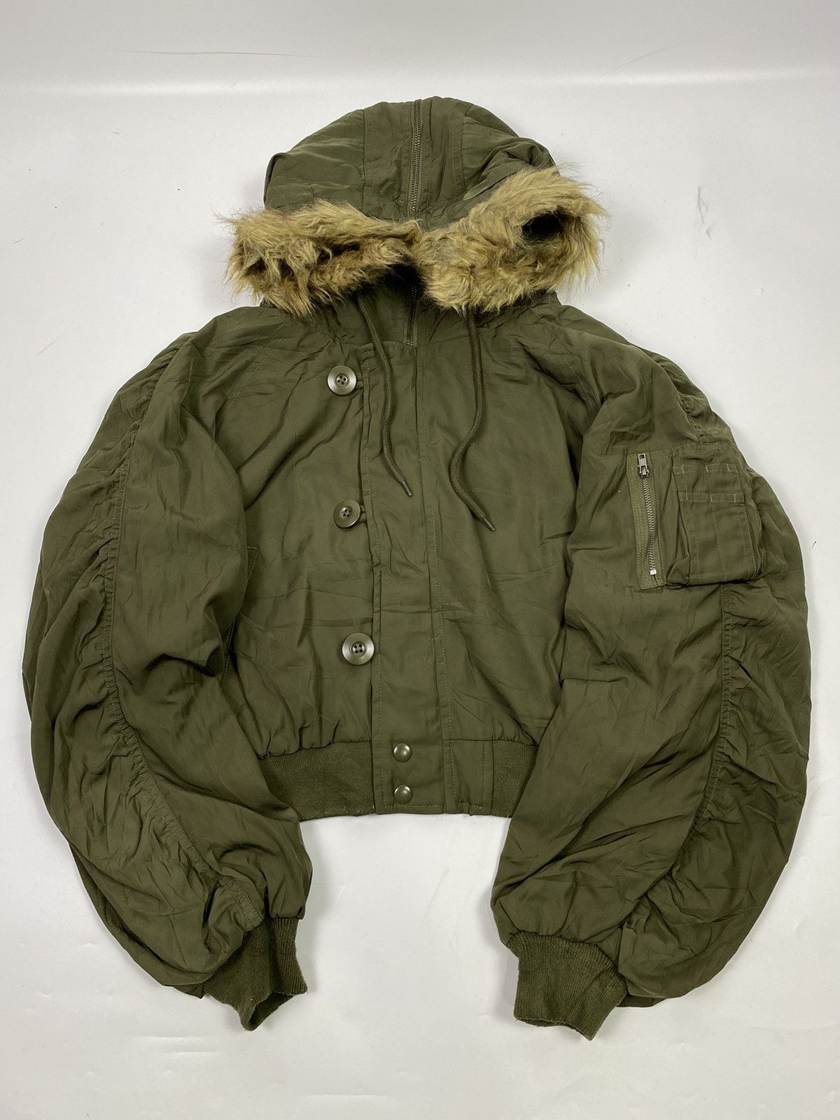 If Six Was Nine Faux Fur Japanese bono rabbit Jacket Lgb Style Ttu Size US M / EU 48-50 / 2 - 2 Thumbnail