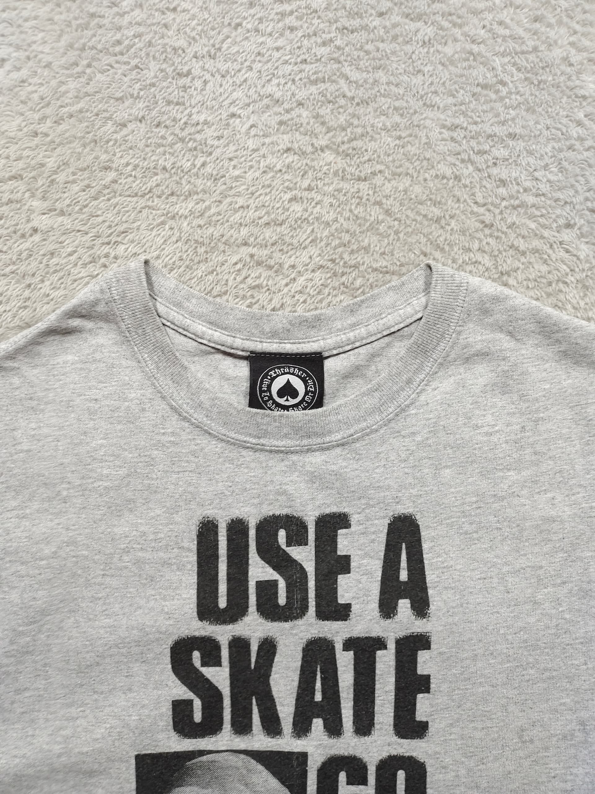 Girl Skateboards × Thrasher × Vintage VINTAGE Y2K TRASHER MARK GONZALES USE SKATE GO TO PRISON Size US S / EU 44-46 / 1 - 6 Thumbnail