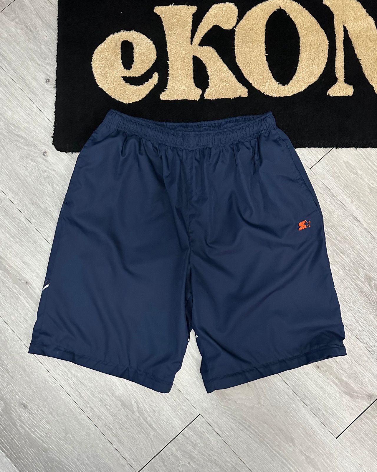 Starter × Vintage Vintage Starter Convertible Blue Track Pants/Shorts - Large Size US 32 / EU 48 - 4 Thumbnail