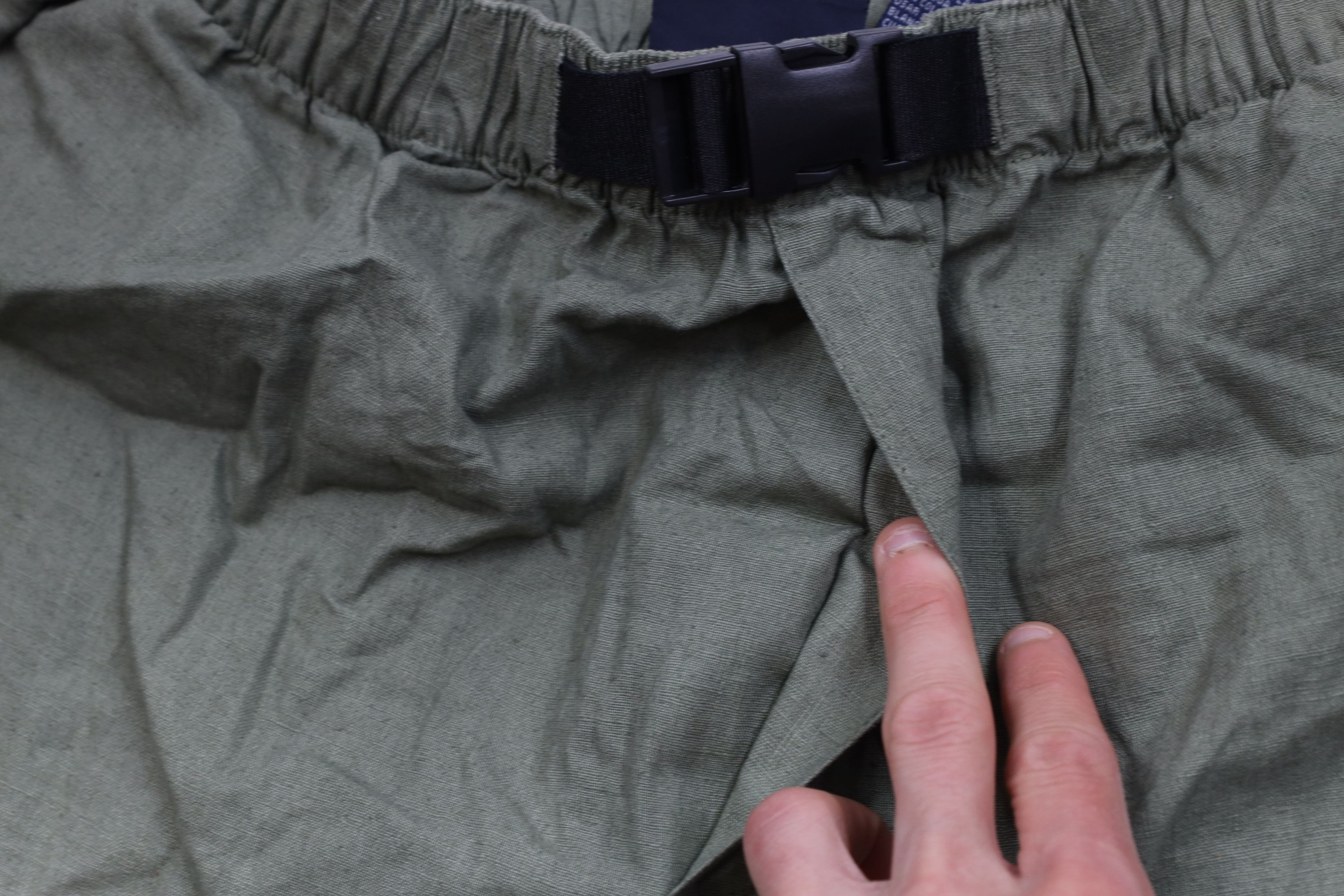 Vintage Deadstock Vintage 90s Y2K Streetwear Belted Acid Wash Shorts Size US 32 / EU 48 - 5 Thumbnail