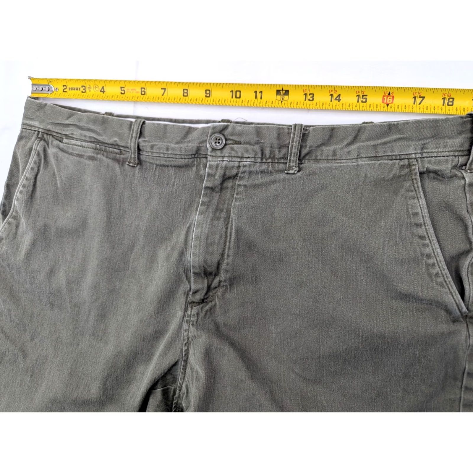 J.Crew J.CREW 1040 Athletic Taper Chino Pants Men 38x32 Olive Green Size US 38 / EU 54 - 5 Thumbnail