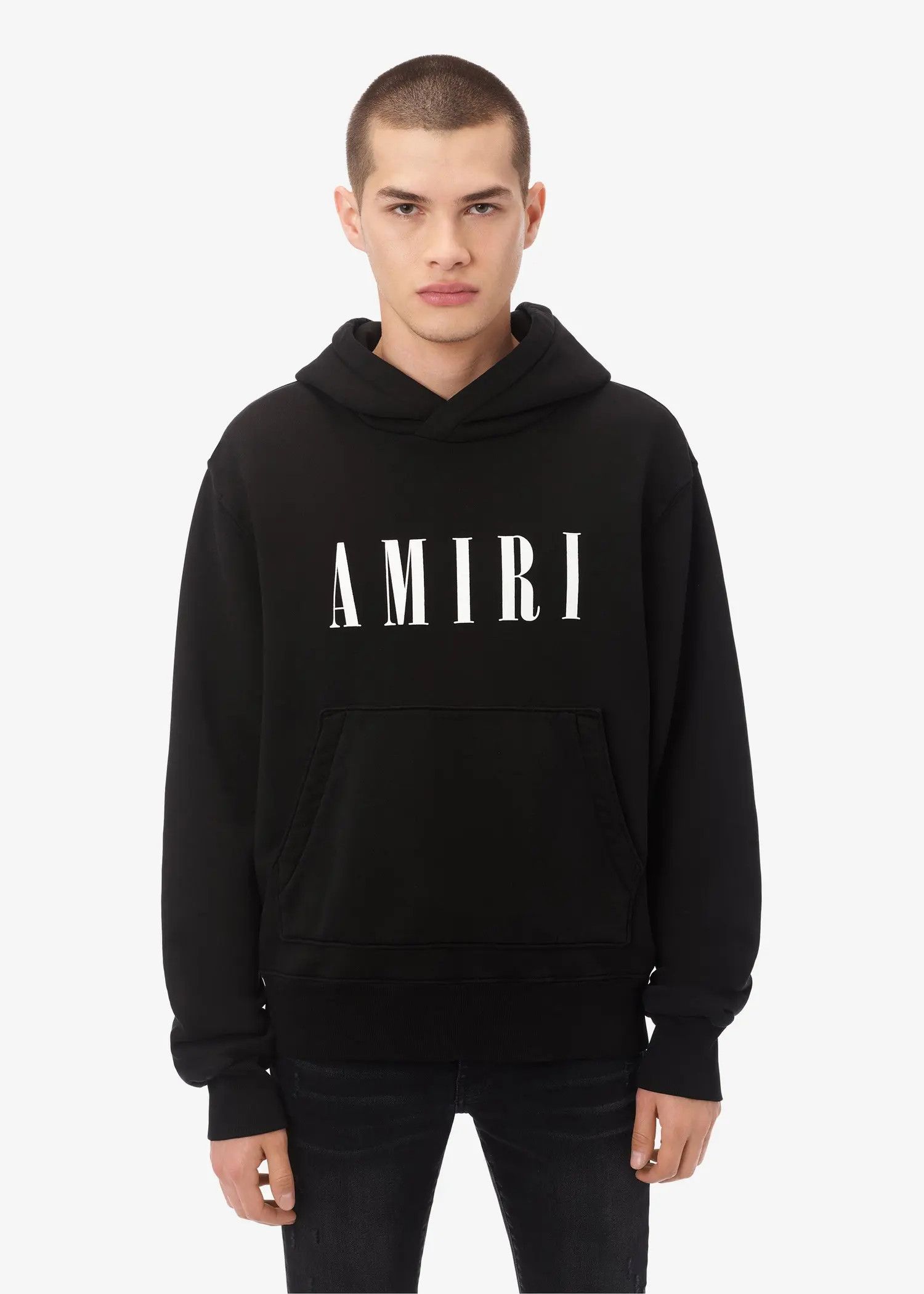 Amiri o1s1wg110426 Core Logo Hoodie in Black Size US XS / EU 42 / 0 - 2 Thumbnail