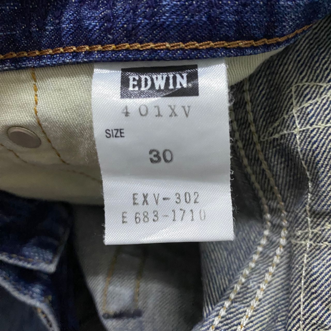 Edwin 💥Flare💥Vintage Edwin Exclusive Vintage Distressed Denim Size US 33 - 18 Thumbnail